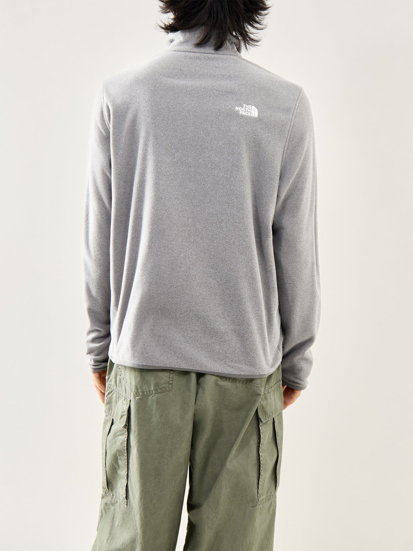 Glacier Quarter Zip Fleece Grey