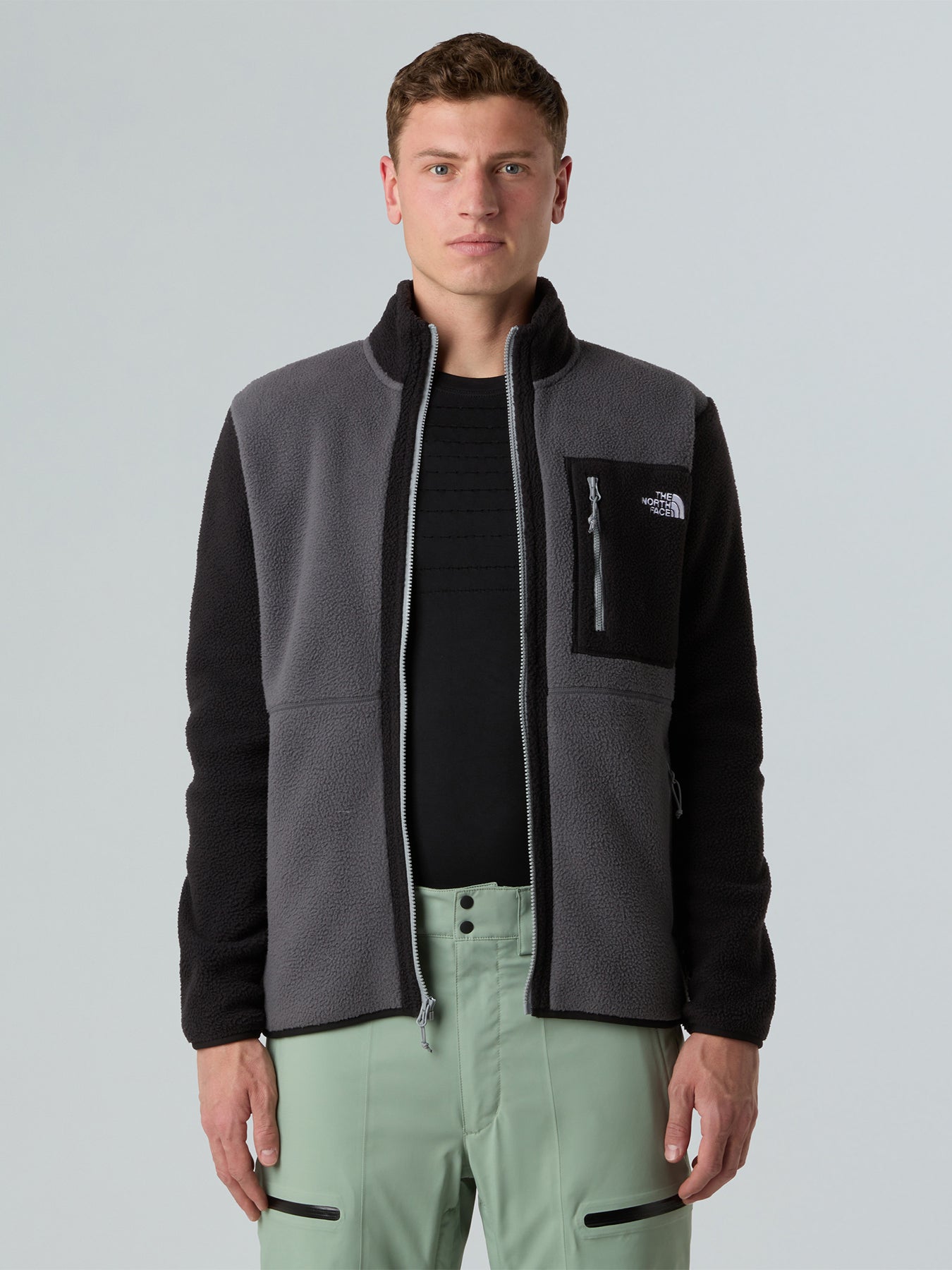 Yumiori Full Zip Fleece Black