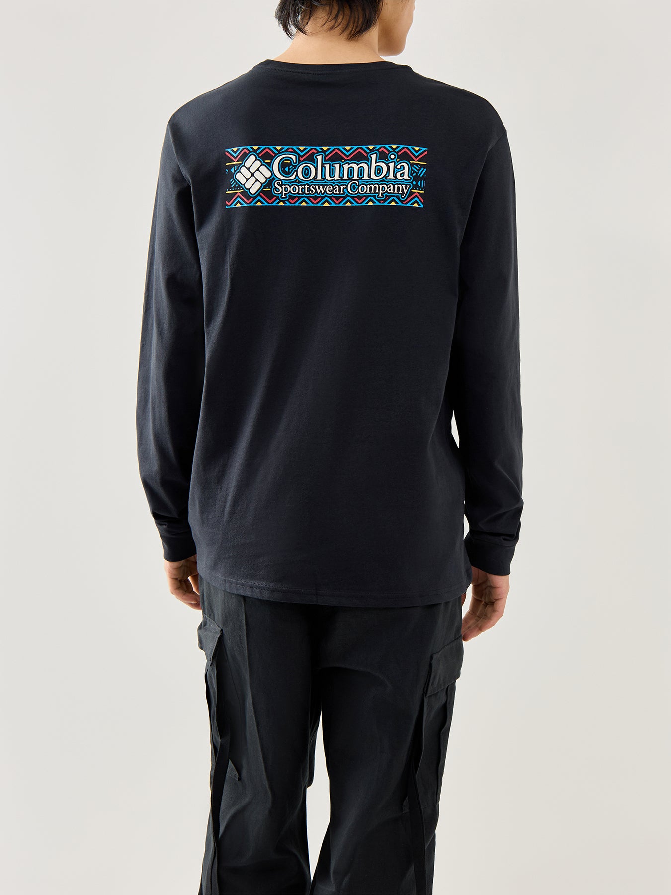 Explorers Canyon Long Sleeve Branded Black