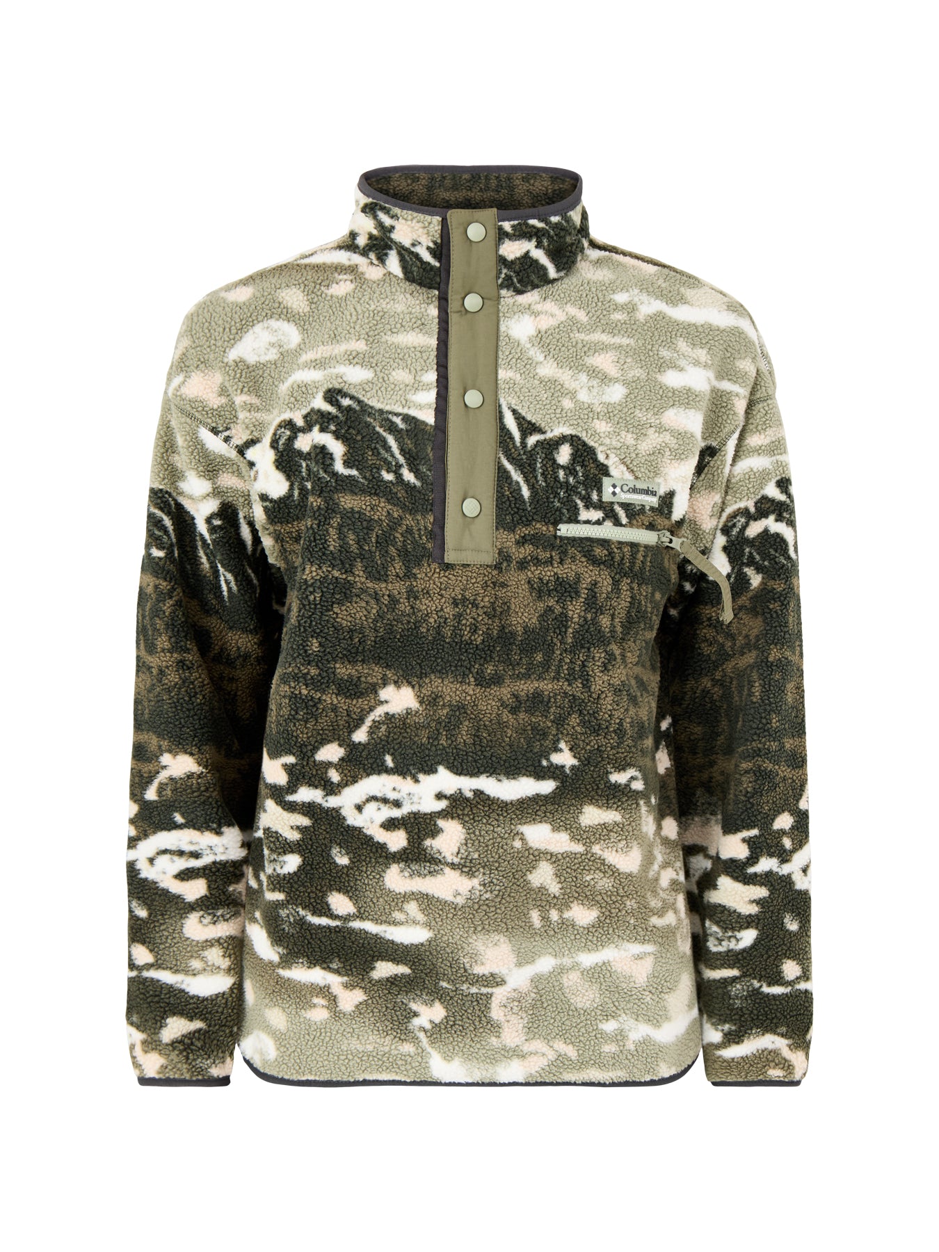 Helvetia II Printed Half-Safari Sweatshirts Sisters