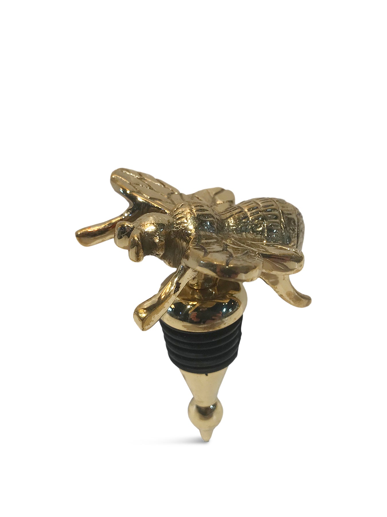 Brass Bee Bottle Stopper