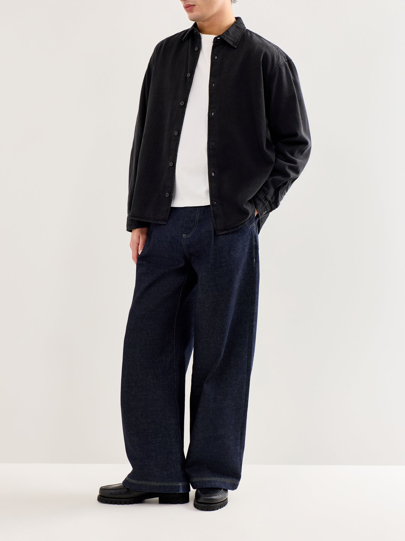Jornorrebro Denim Long Sleeve Shirt Black