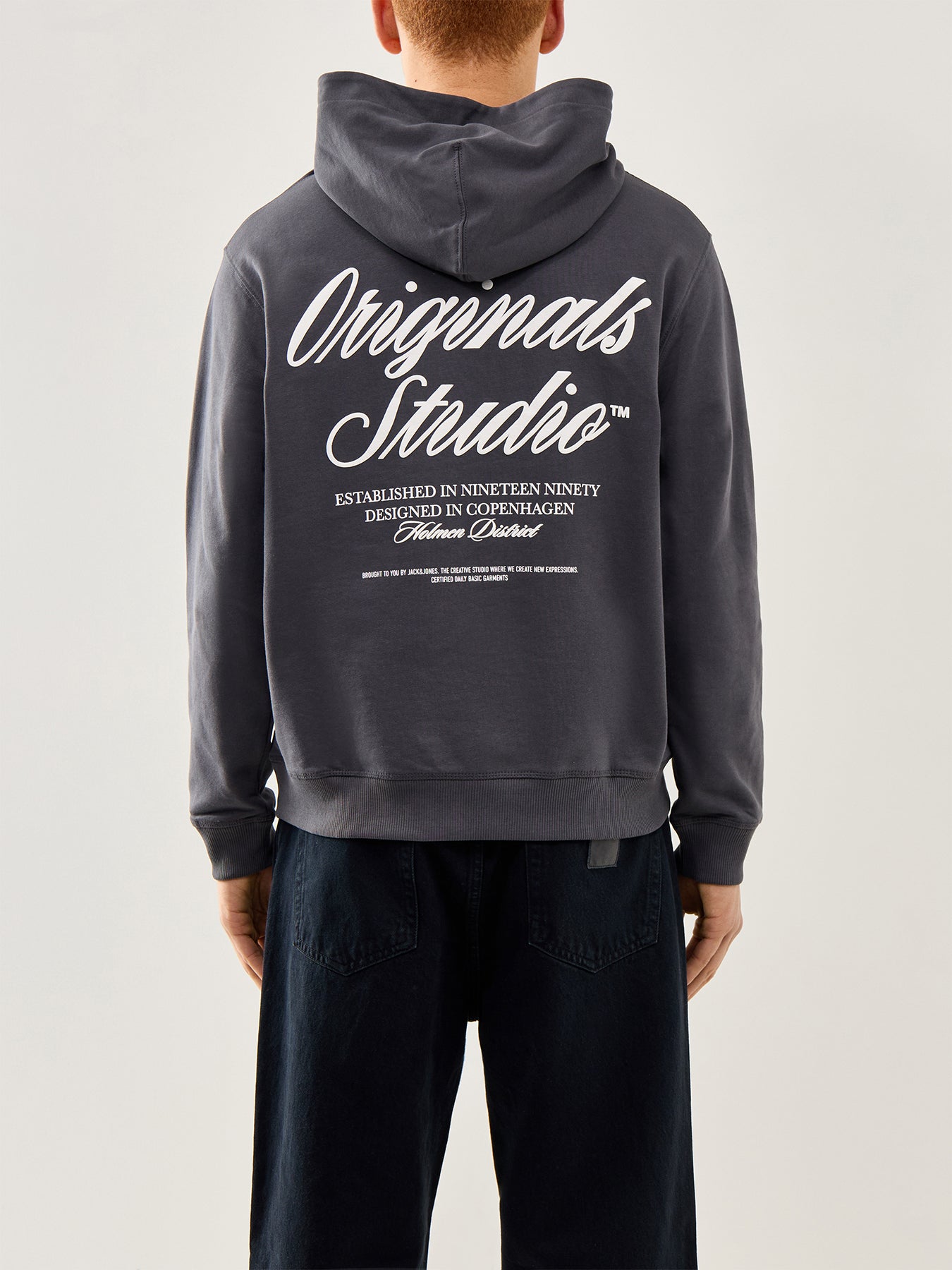 Jornorrebro Typo Back Sweat Hood Sn