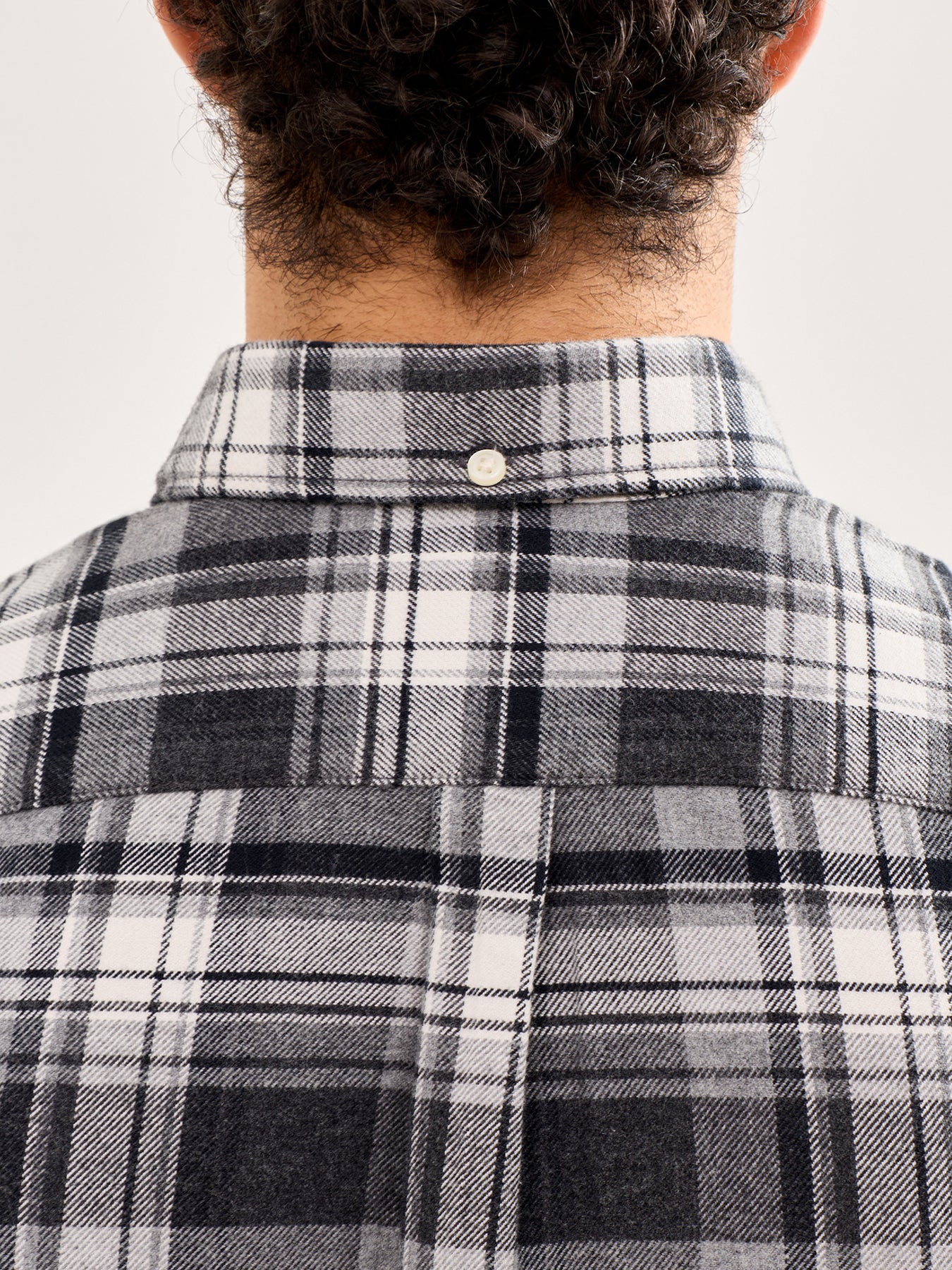 Flannel Long-Sleeve Shirt Check