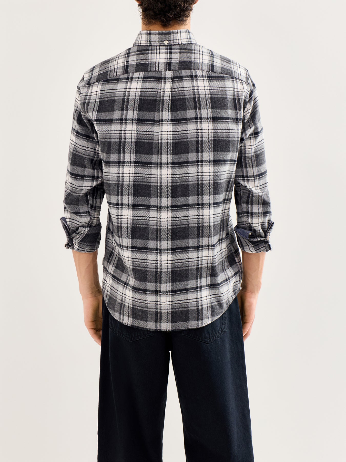 Flannel Long-Sleeve Shirt Check