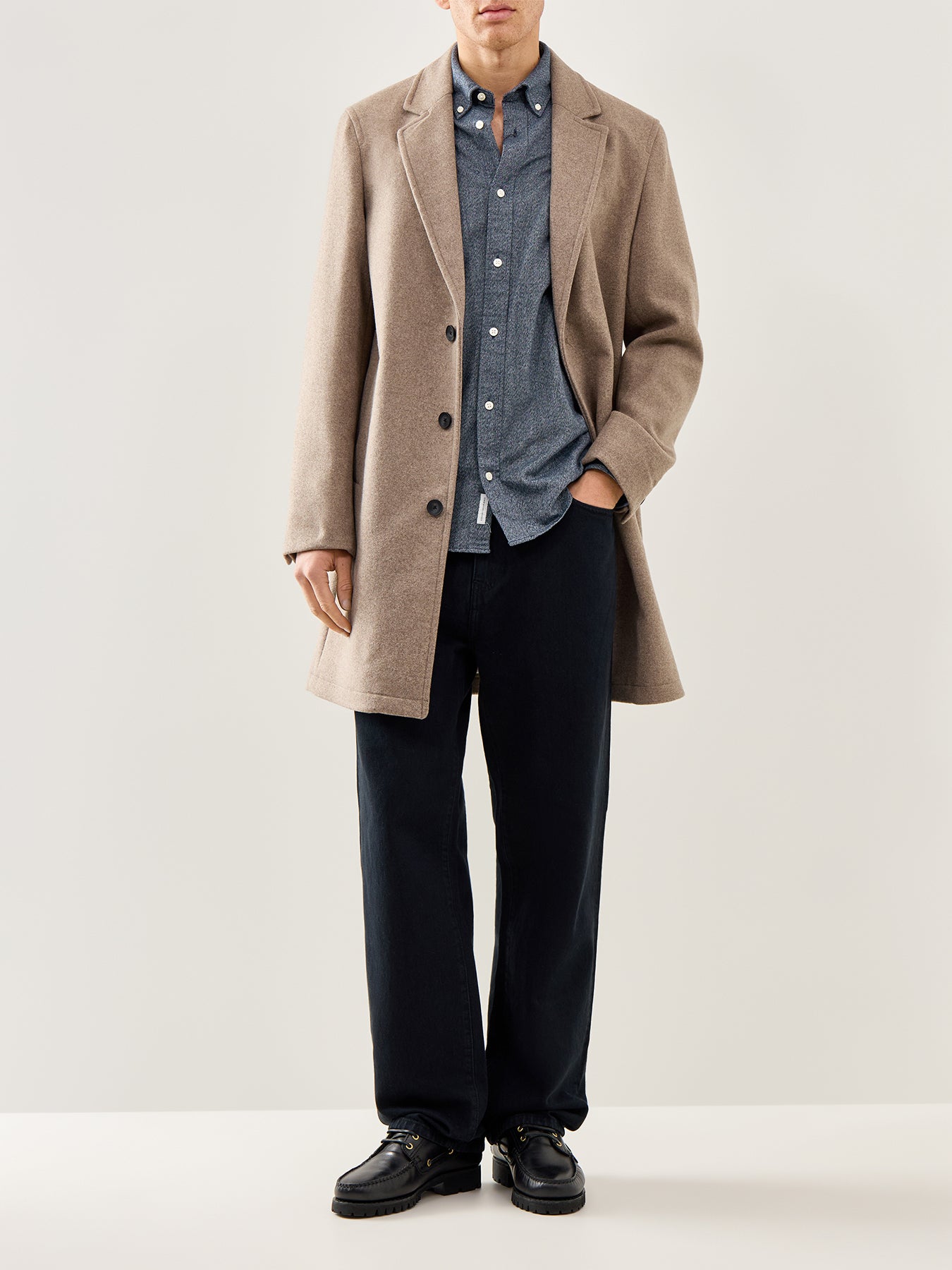 Barkley Flannel Shirt Navy