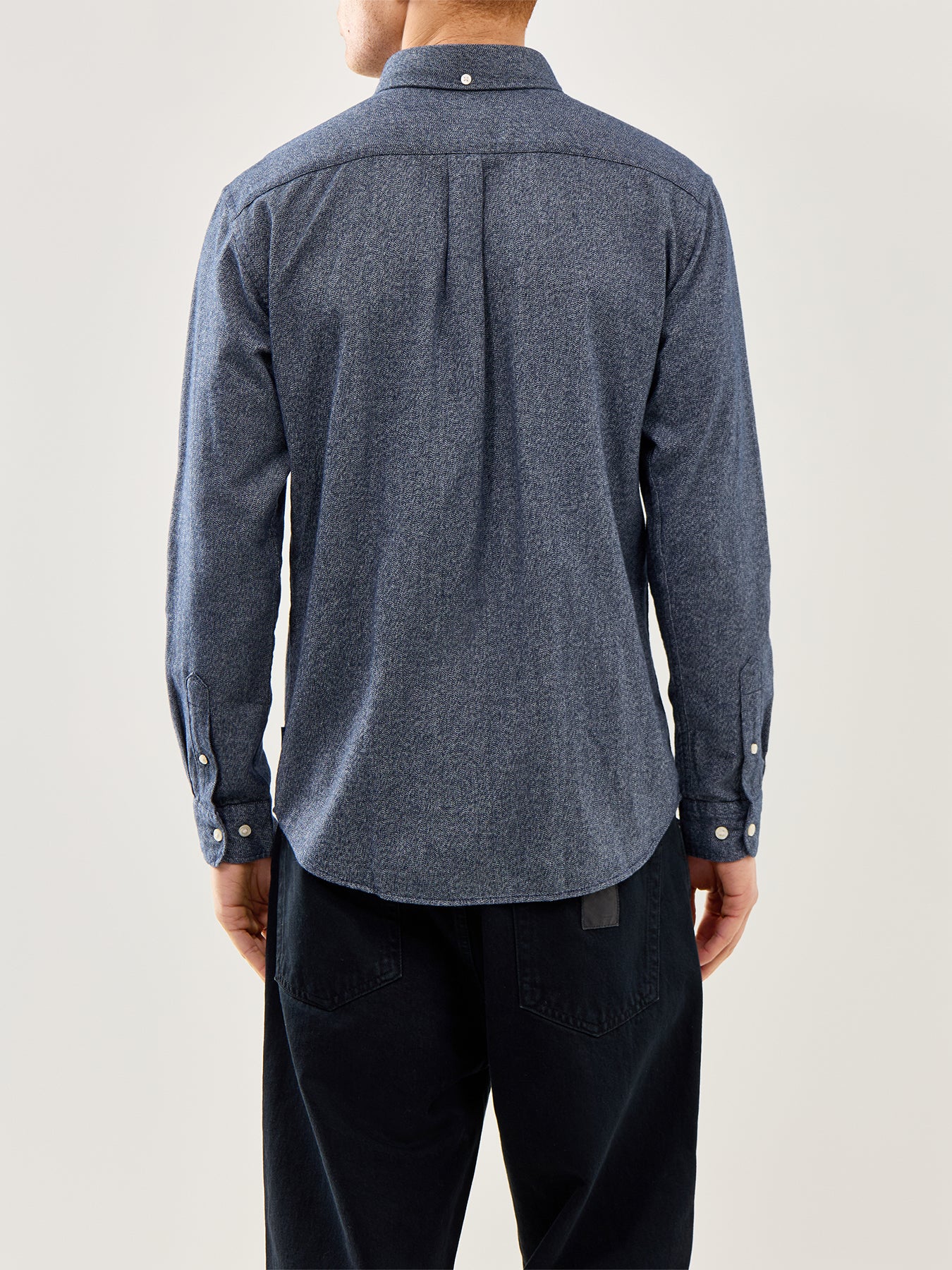 Barkley Flannel Shirt Navy