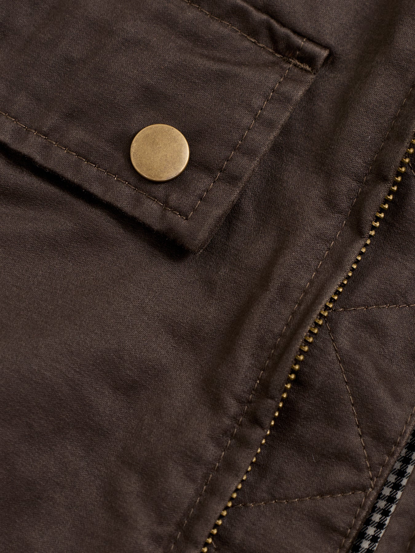 Bedford Waxed Jacket Brown