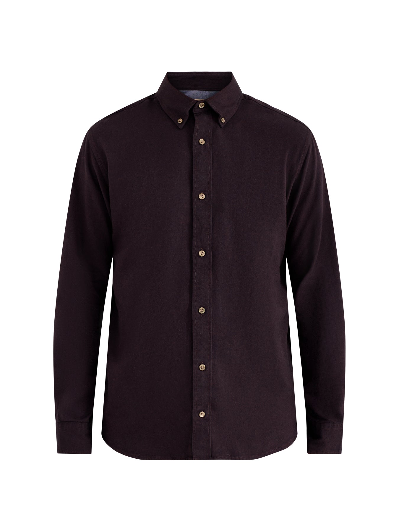 Flannel Christmas Shirt Burgundy