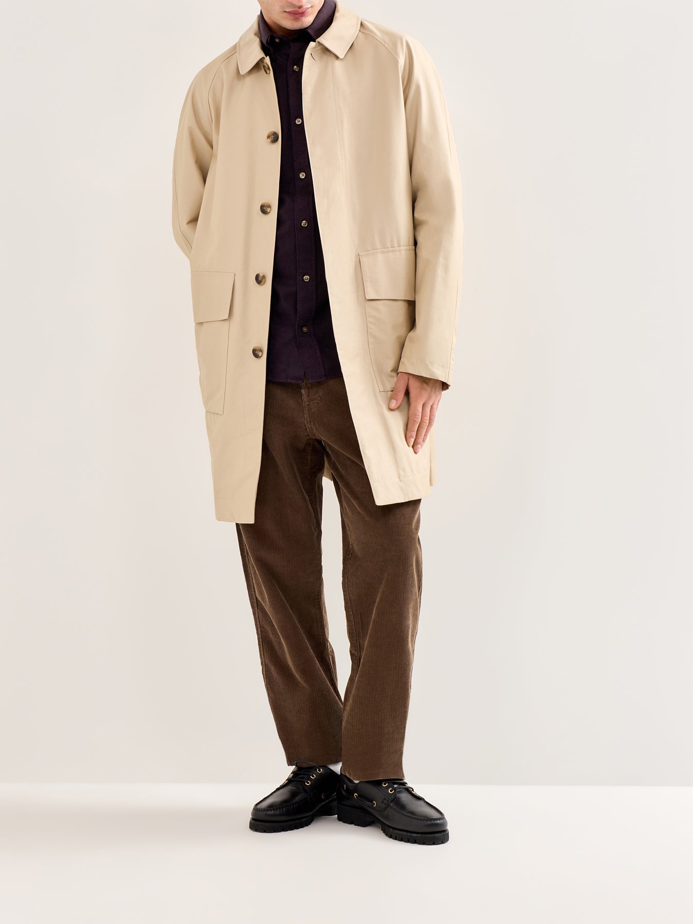 Flannel Christmas Shirt Burgundy