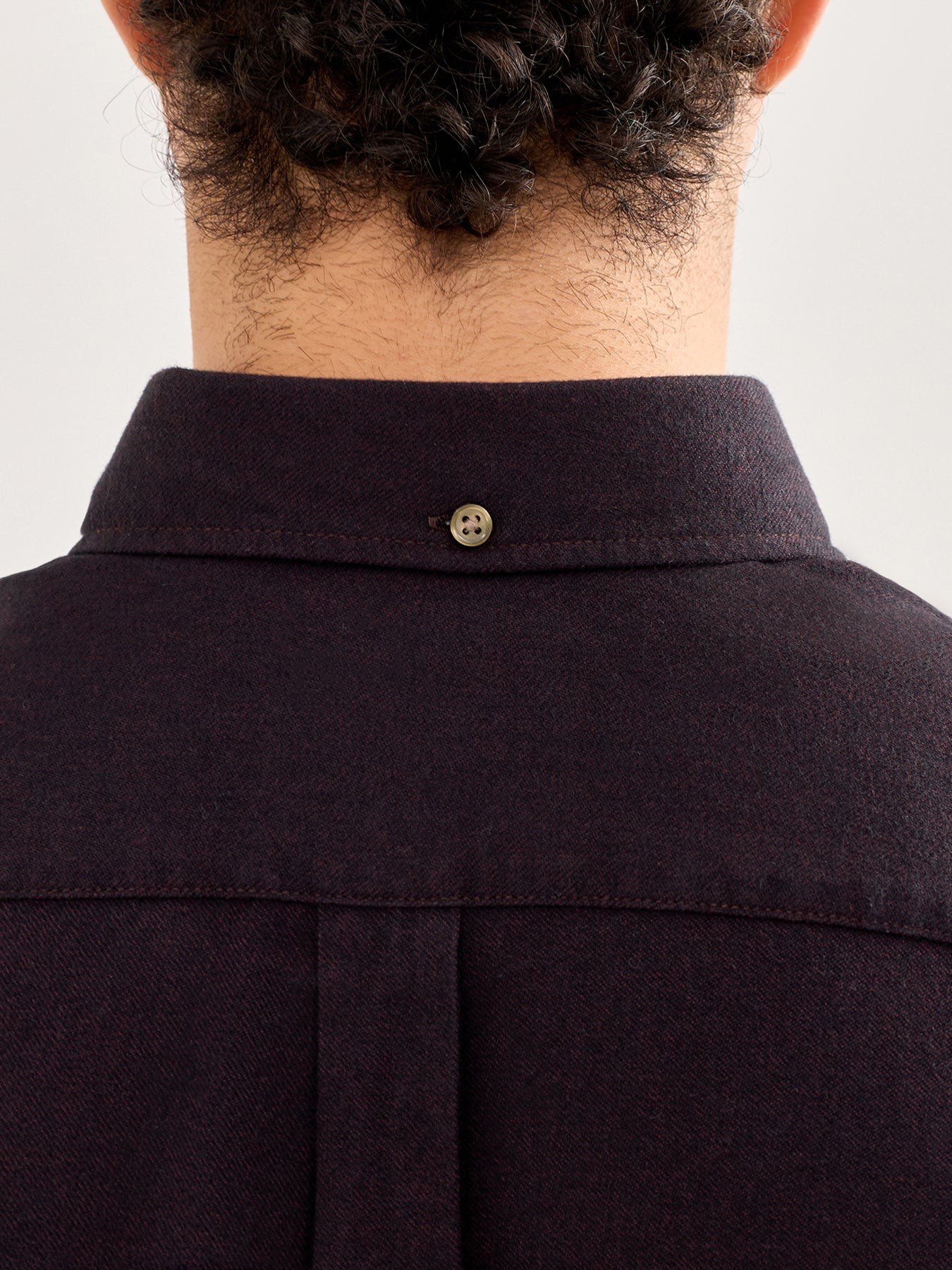 Flannel Christmas Shirt Burgundy