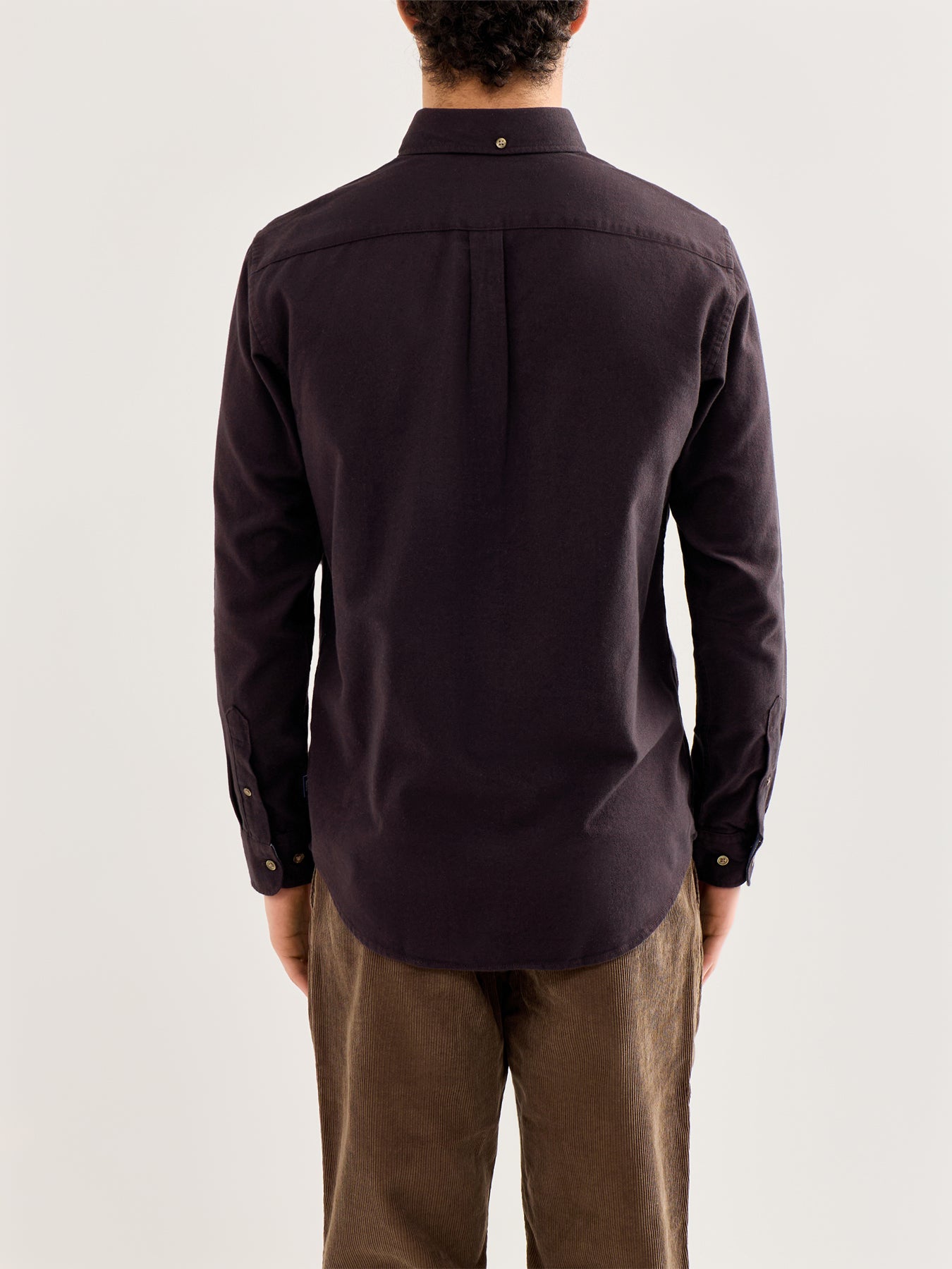 Flannel Christmas Shirt Burgundy