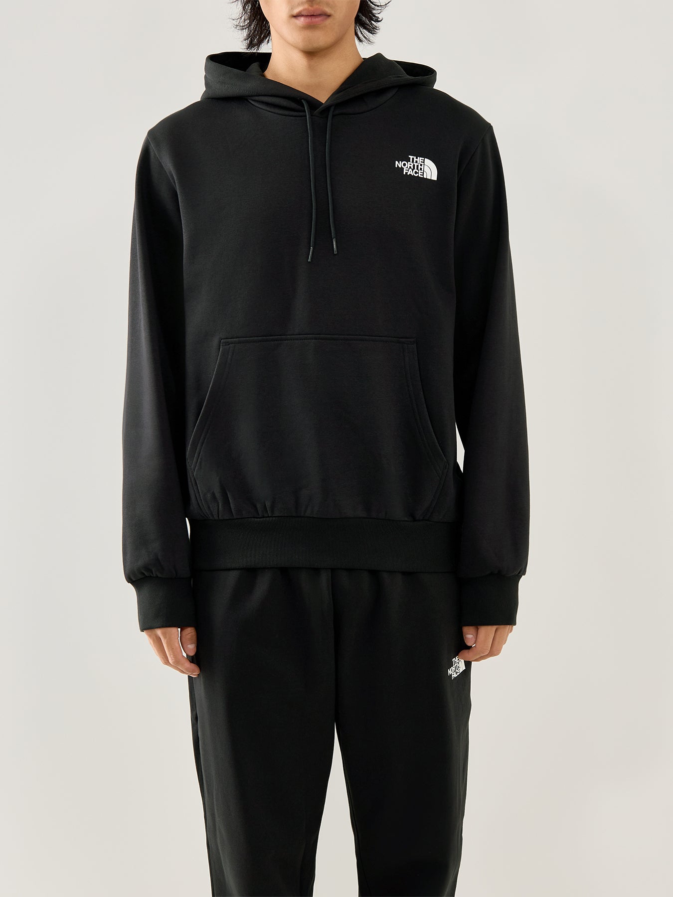 Simple Dome Hoodie Black