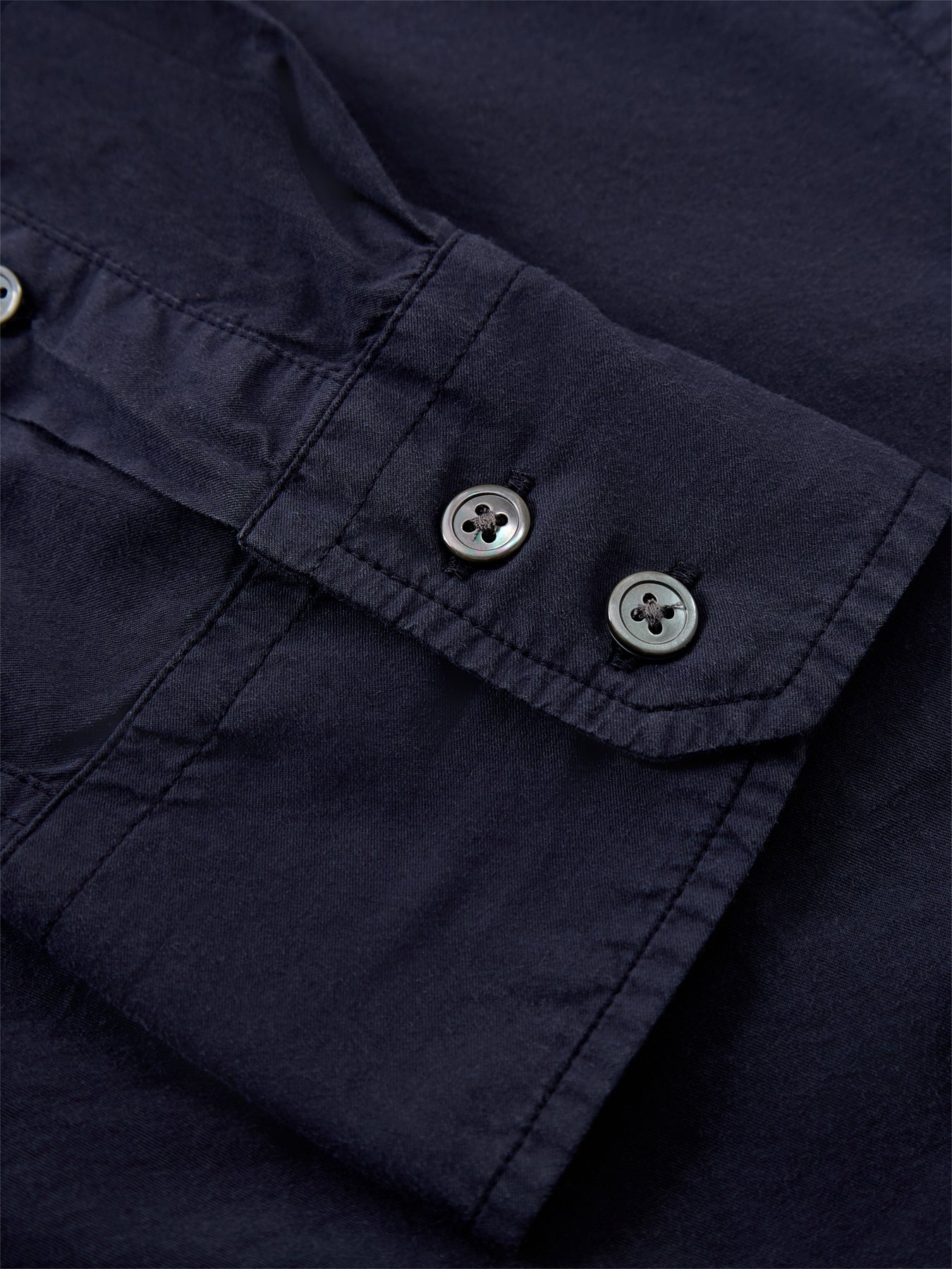 Paul Pat Peach Twill Shirt Navy