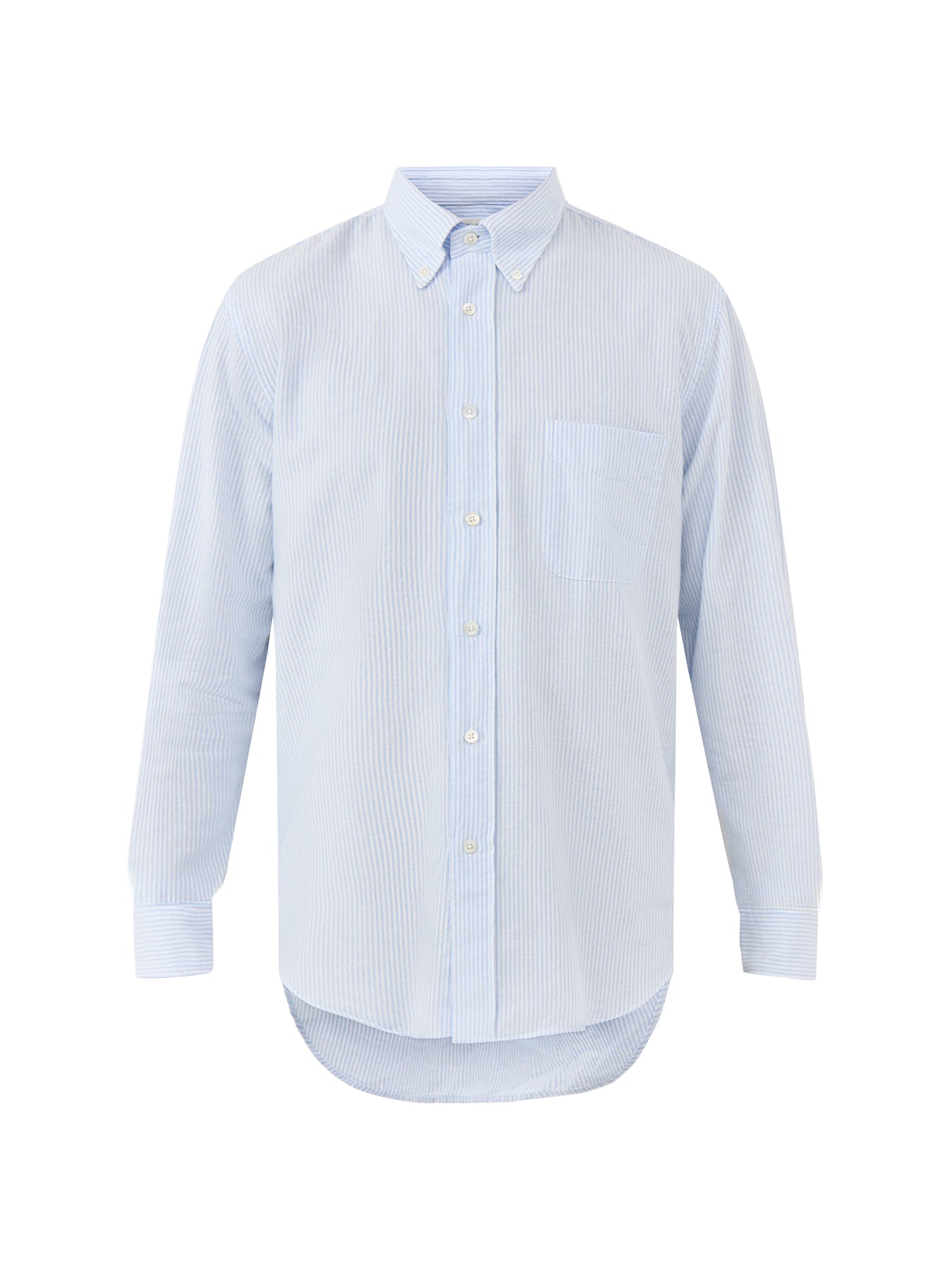 Pitt Brushed Oxford Woven Shirt Light Blue