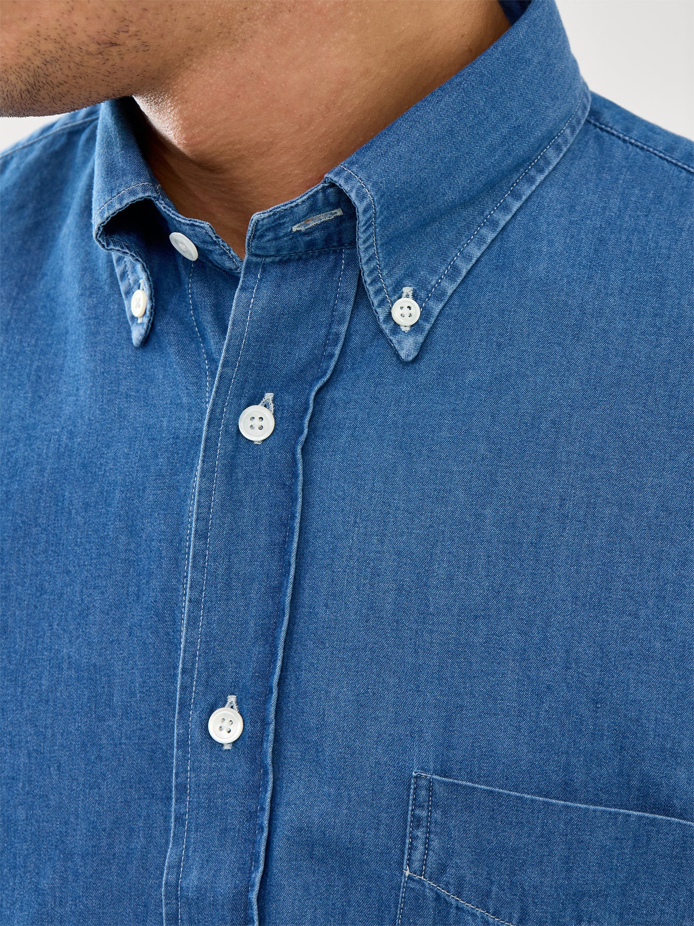 Pitt Denim Indigo BD Woven Shirt Indigo