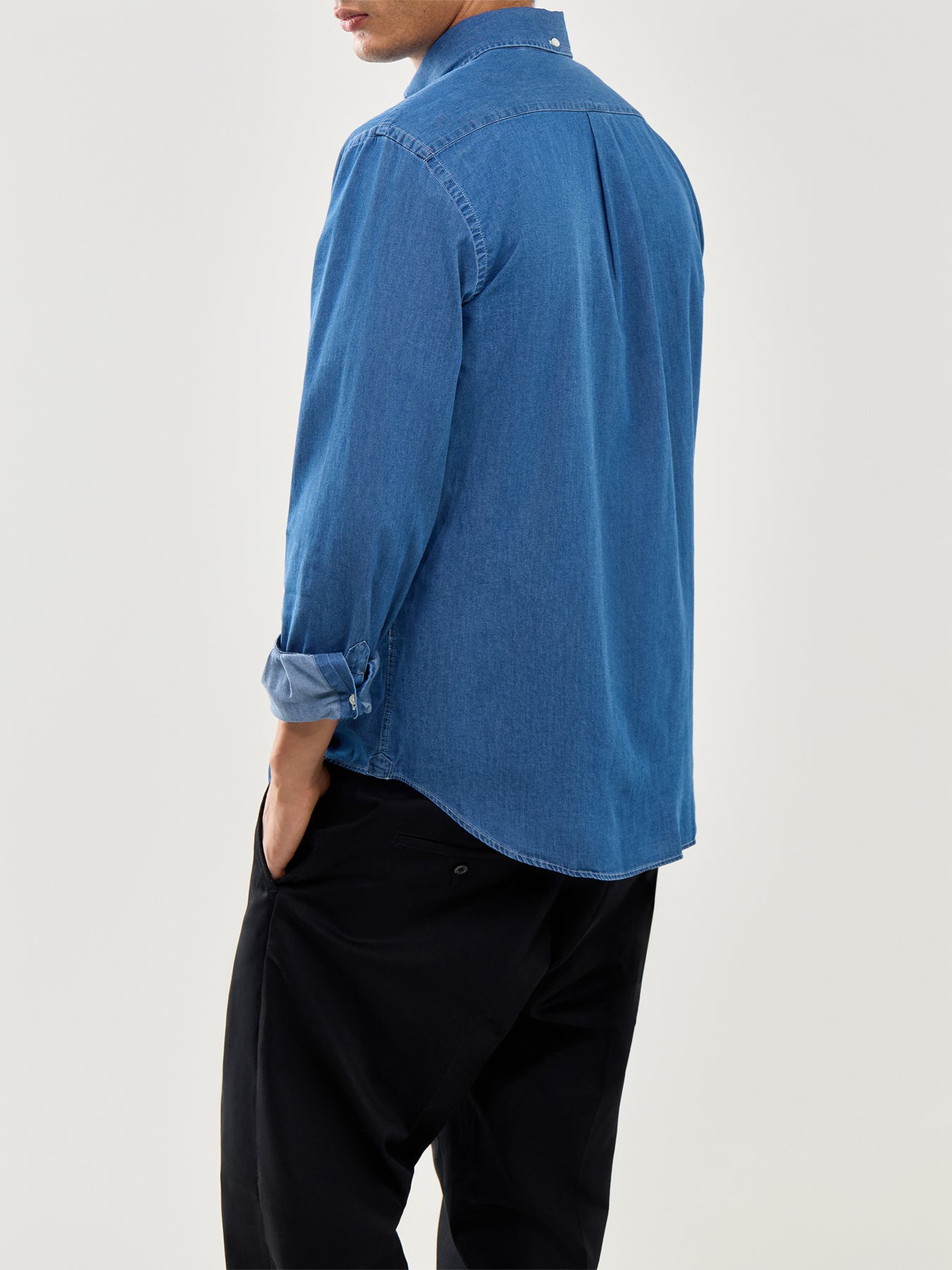 Pitt Denim Indigo BD Woven Shirt Indigo