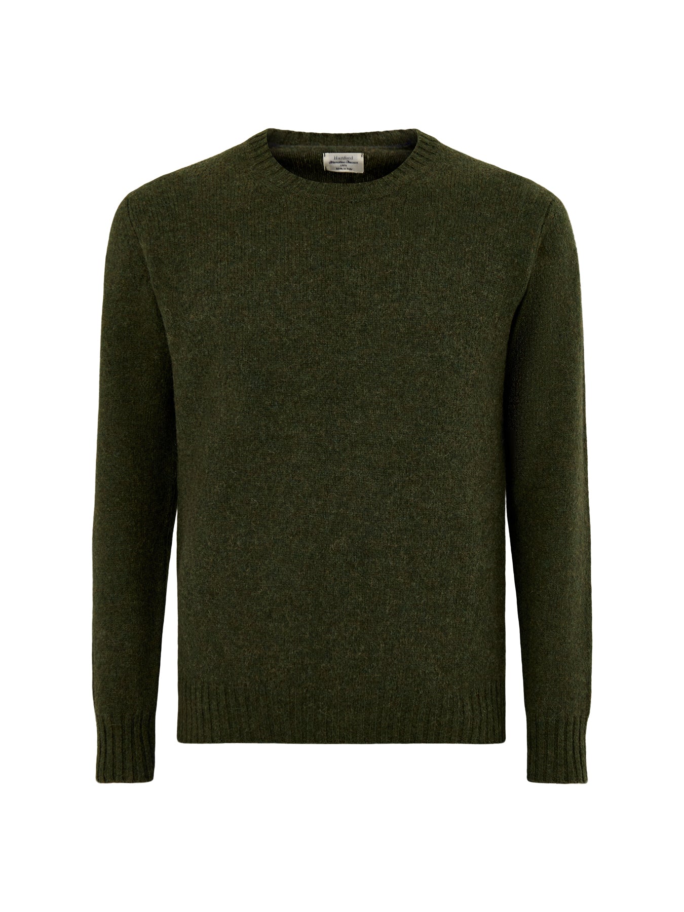 Brushed Shetland Crew Knit