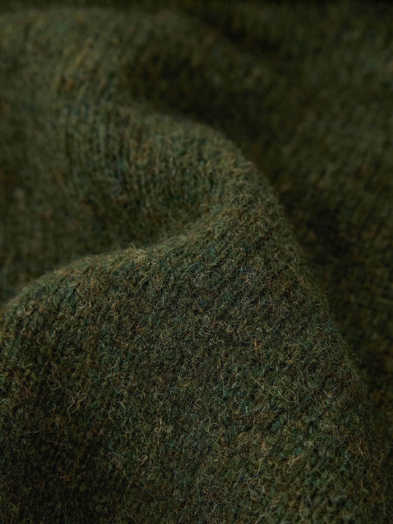 Brushed Shetland Crew Knit
