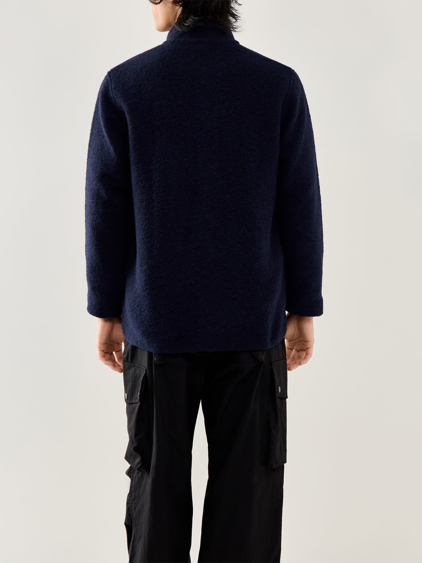 Jock Knitted Jacket Navy