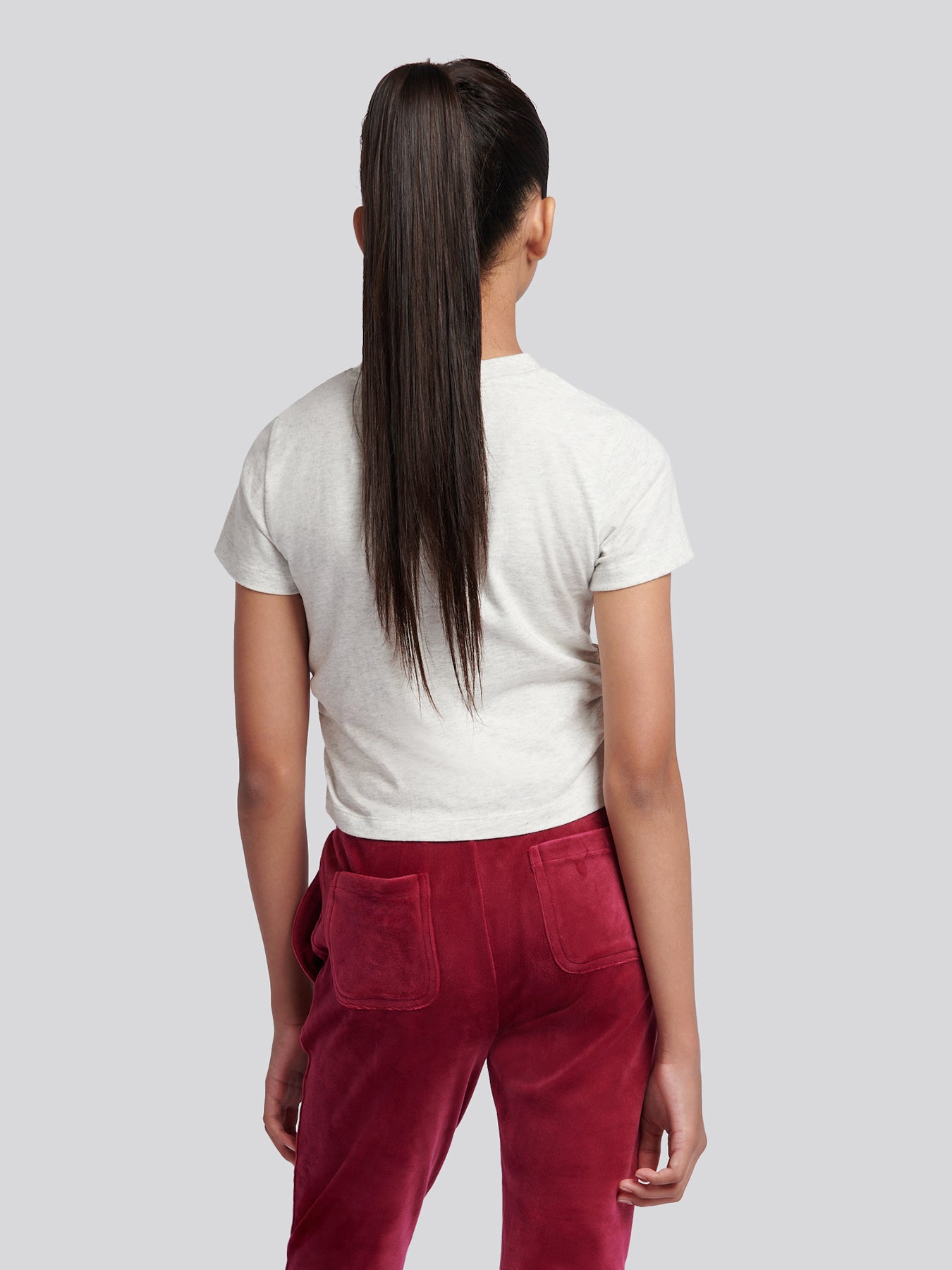 Slogan T-Shirt Vintage Grey Heather