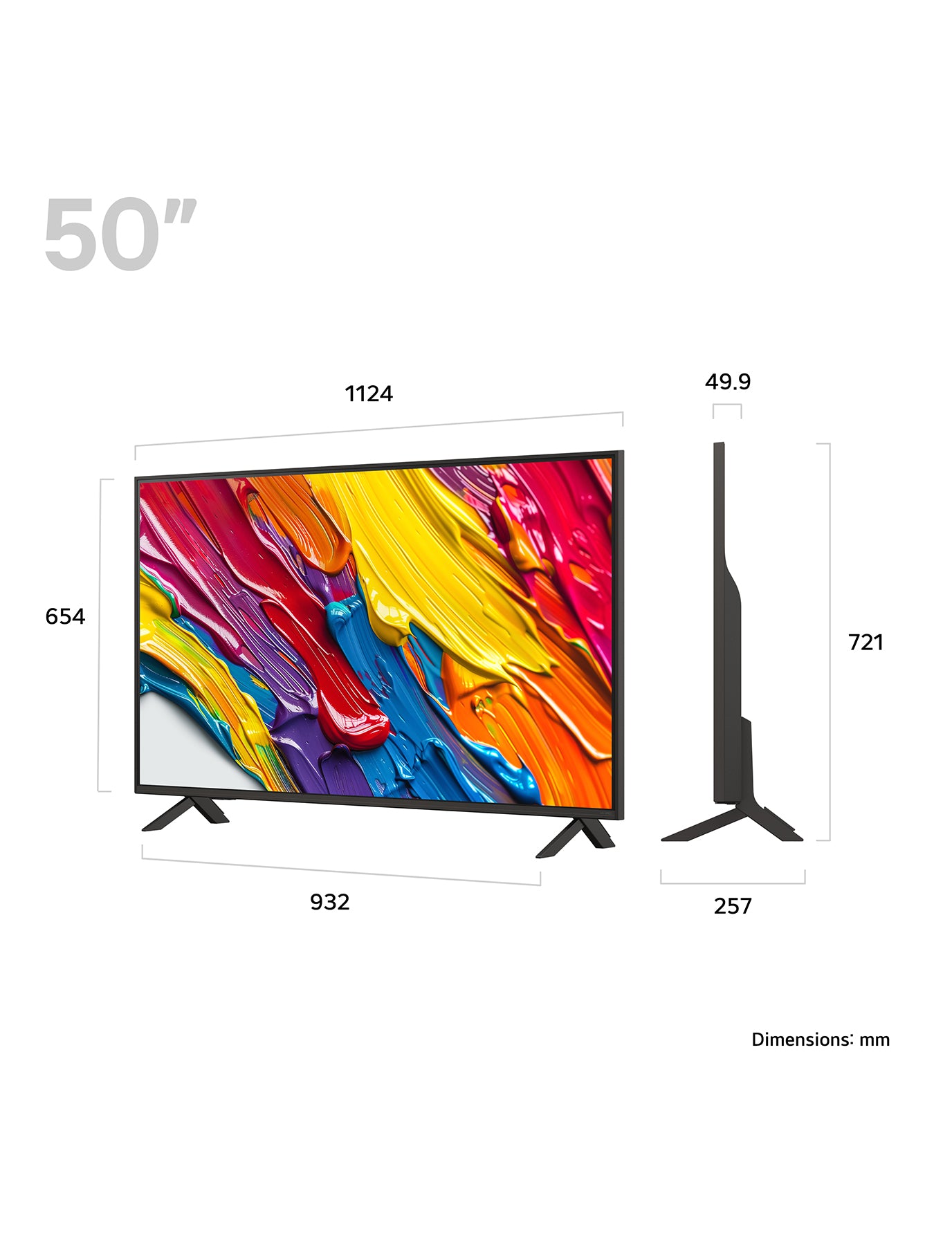50QNED84A6C 50  Inch QNED  4k Smart TV (2025)