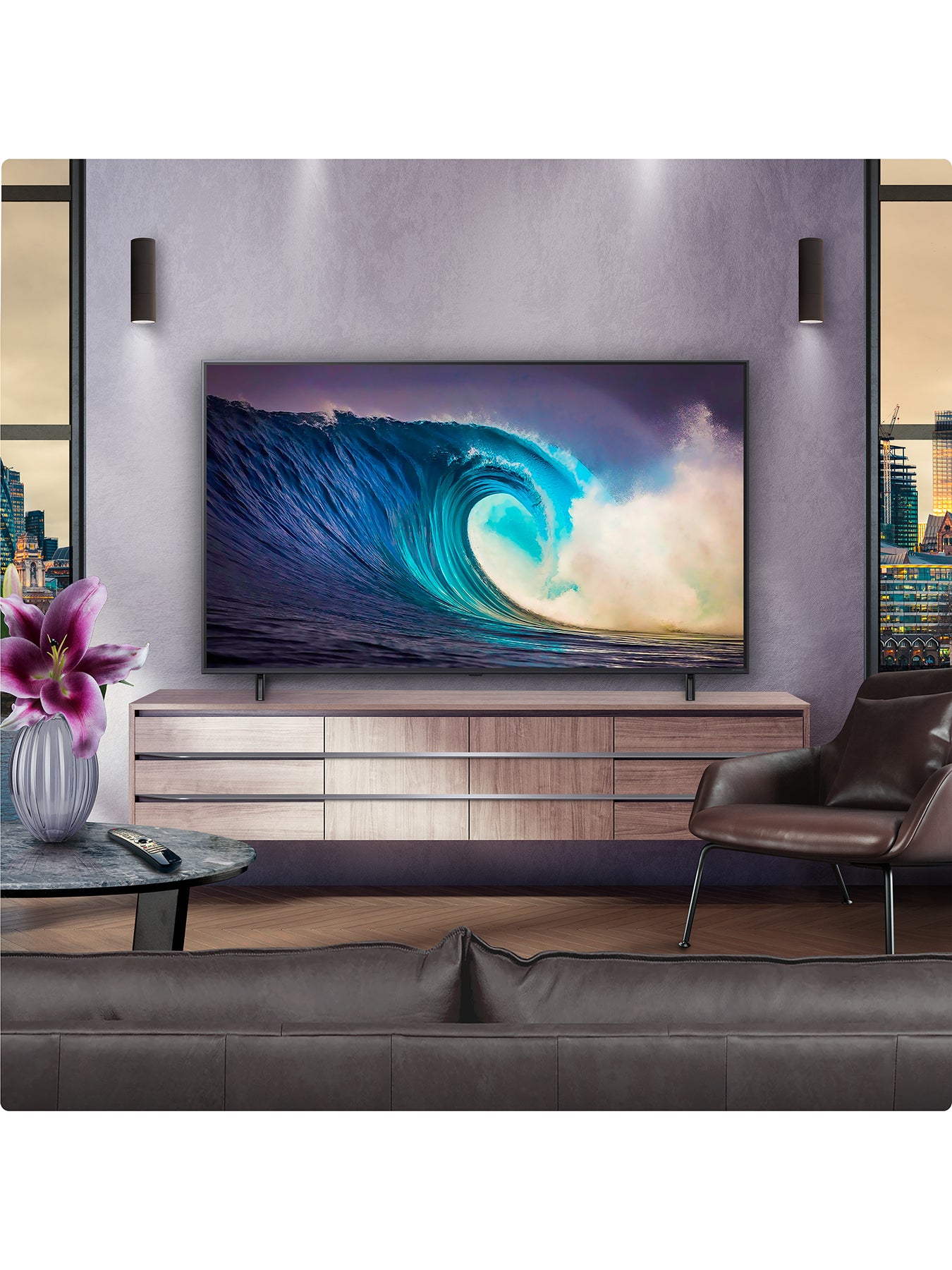 65NANO80A6B 65 Inch LED HDR NanoCell 4k Ultra HD Smart TV 2025