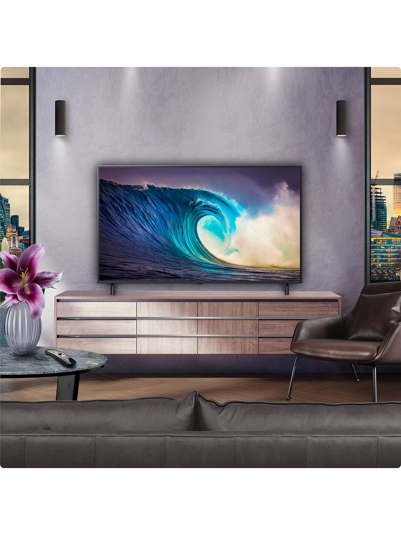 55NANO80A6B 55 Inch LED HDR NanoCell 4k Ultra HD Smart TV 2025