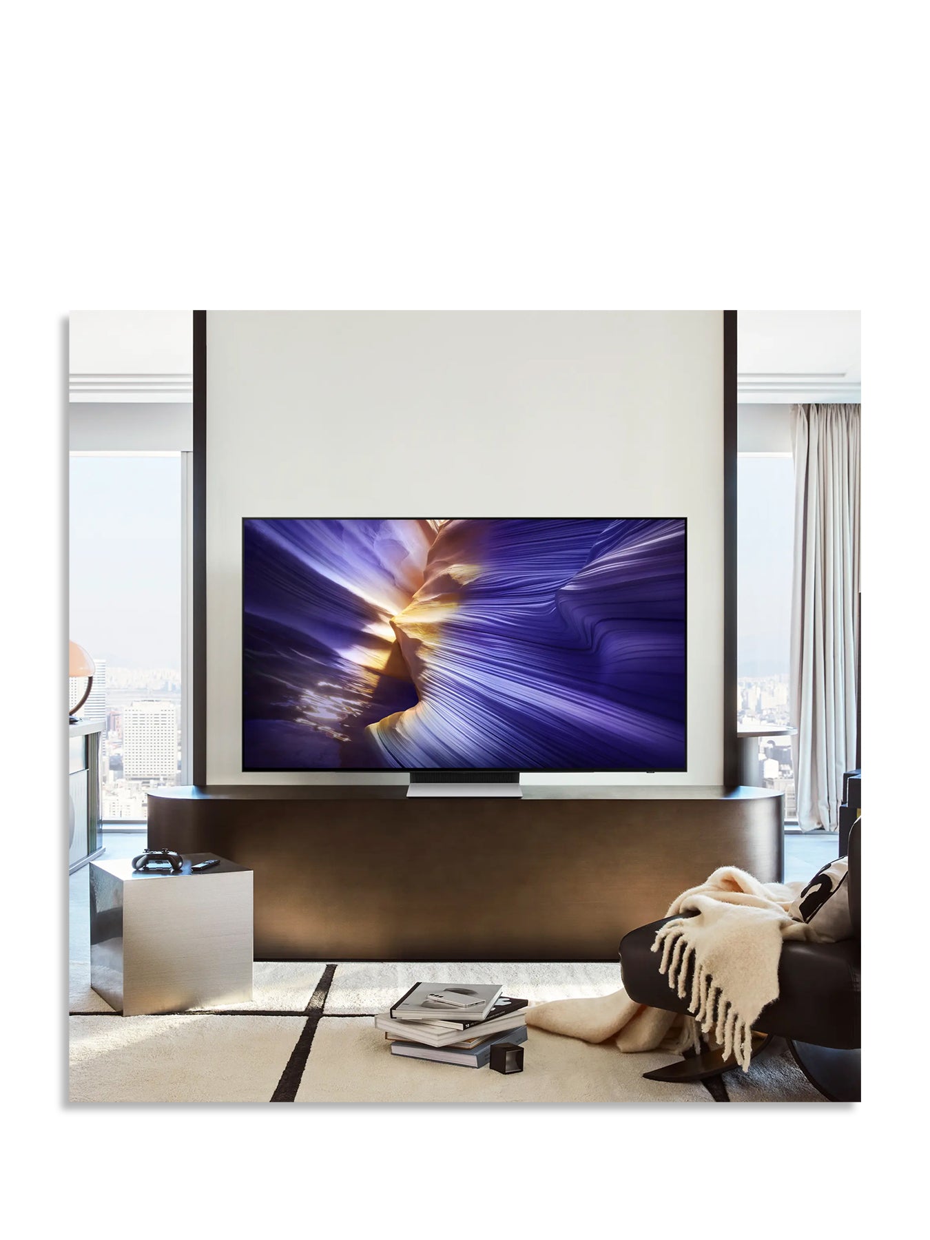 QE48S90F OLED 48 Inch S90F AI Smart TV (2025)