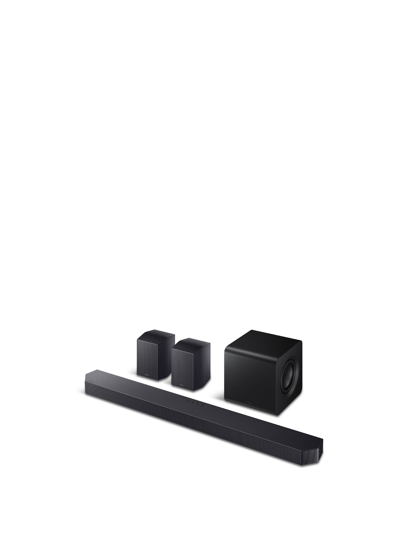 HW-Q930F 9.1.4ch Dolby Atmos, DTS: Q-Symphony Soundbar with Wireless Subwoofer & Rear Speakers Wi-Fi