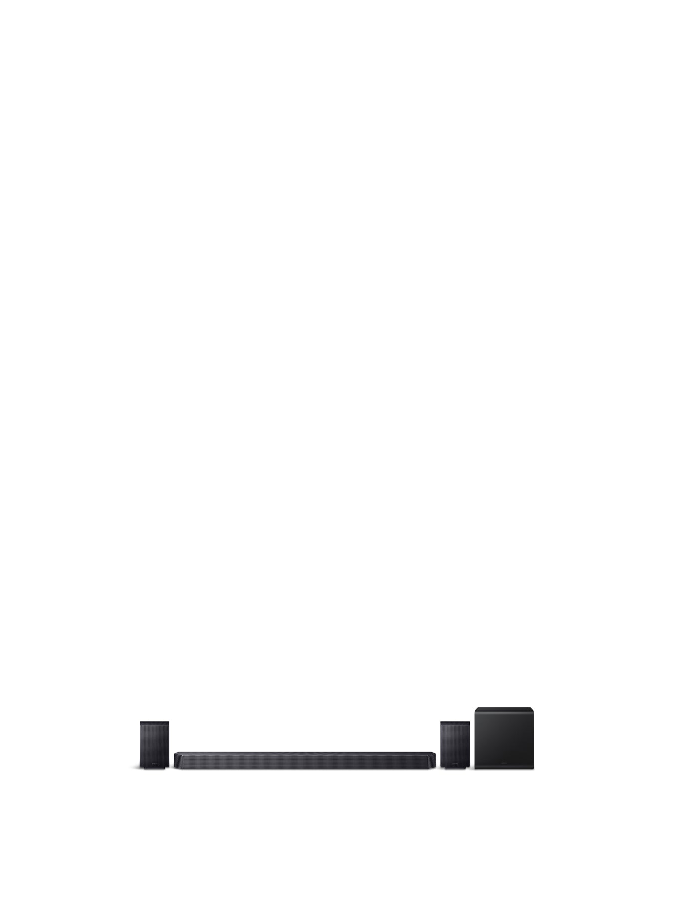 HW-Q930F 9.1.4ch Dolby Atmos, DTS: Q-Symphony Soundbar with Wireless Subwoofer & Rear Speakers Wi-Fi