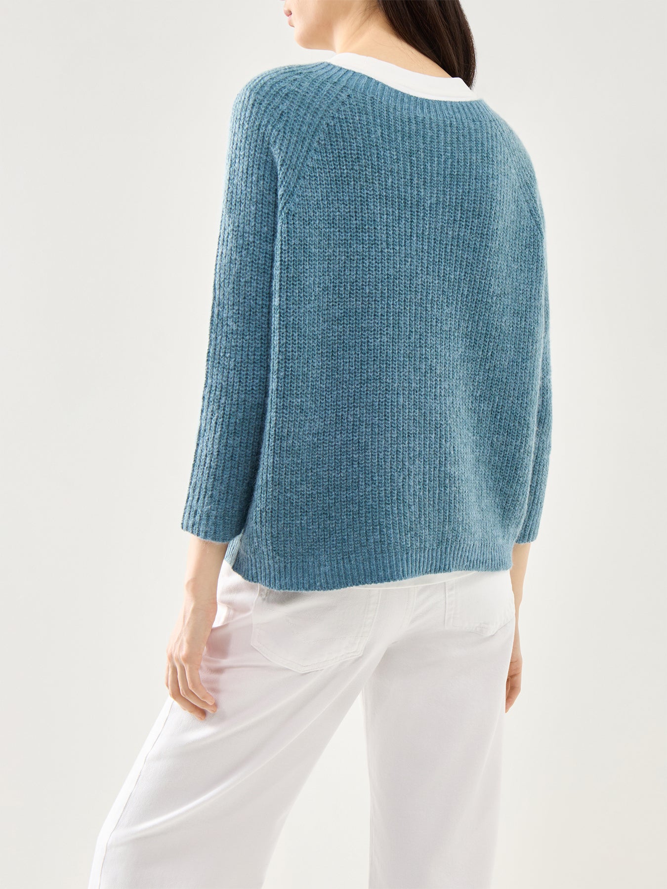 Xeno Fluffy Wide Neck Knitwear
