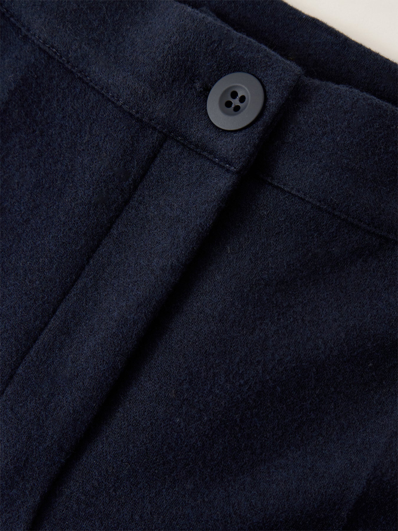 Zelota Straight Wide Leg Trouser Navy