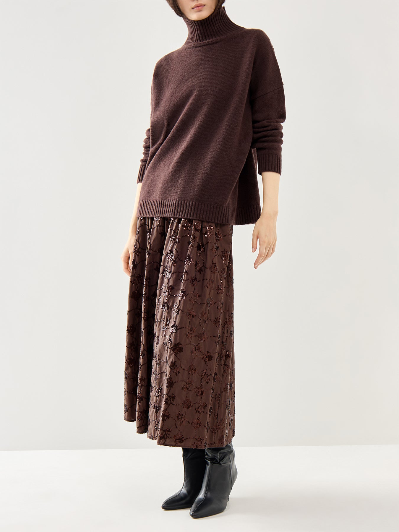 Borgia High Neck Knitwear