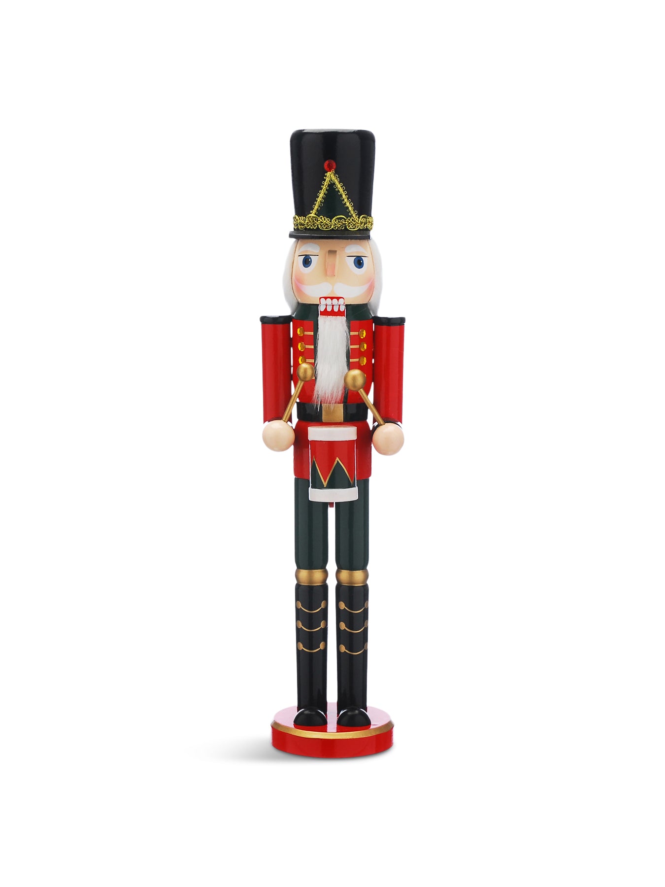 Traditional Wooden Drummer Nutcracker 50cm