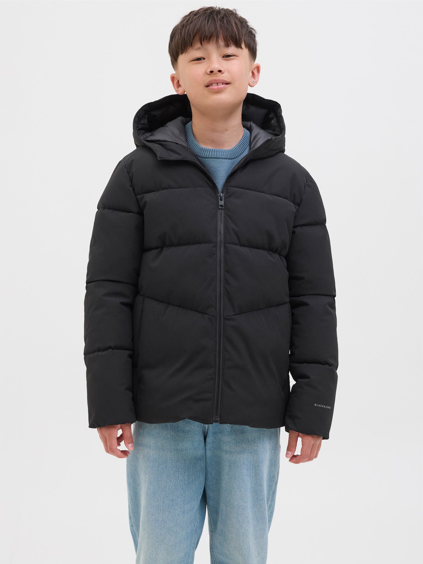 Global Puffer Jacket Black
