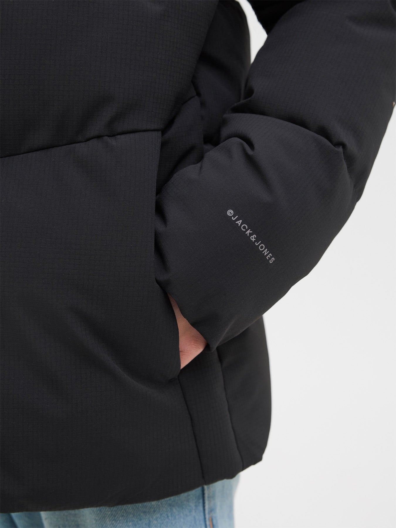 Global Puffer Jacket Black