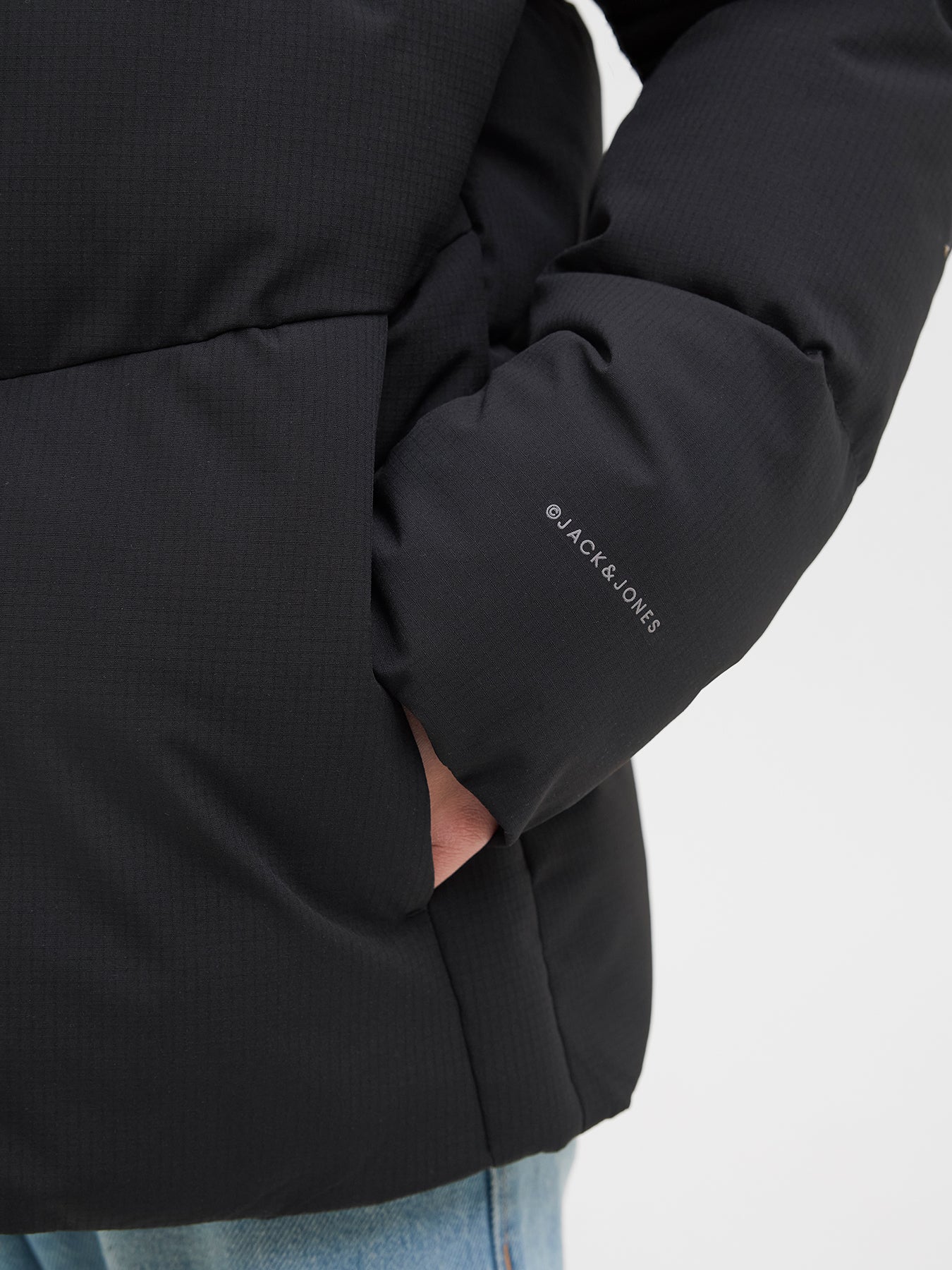 Global Puffer Jacket Black