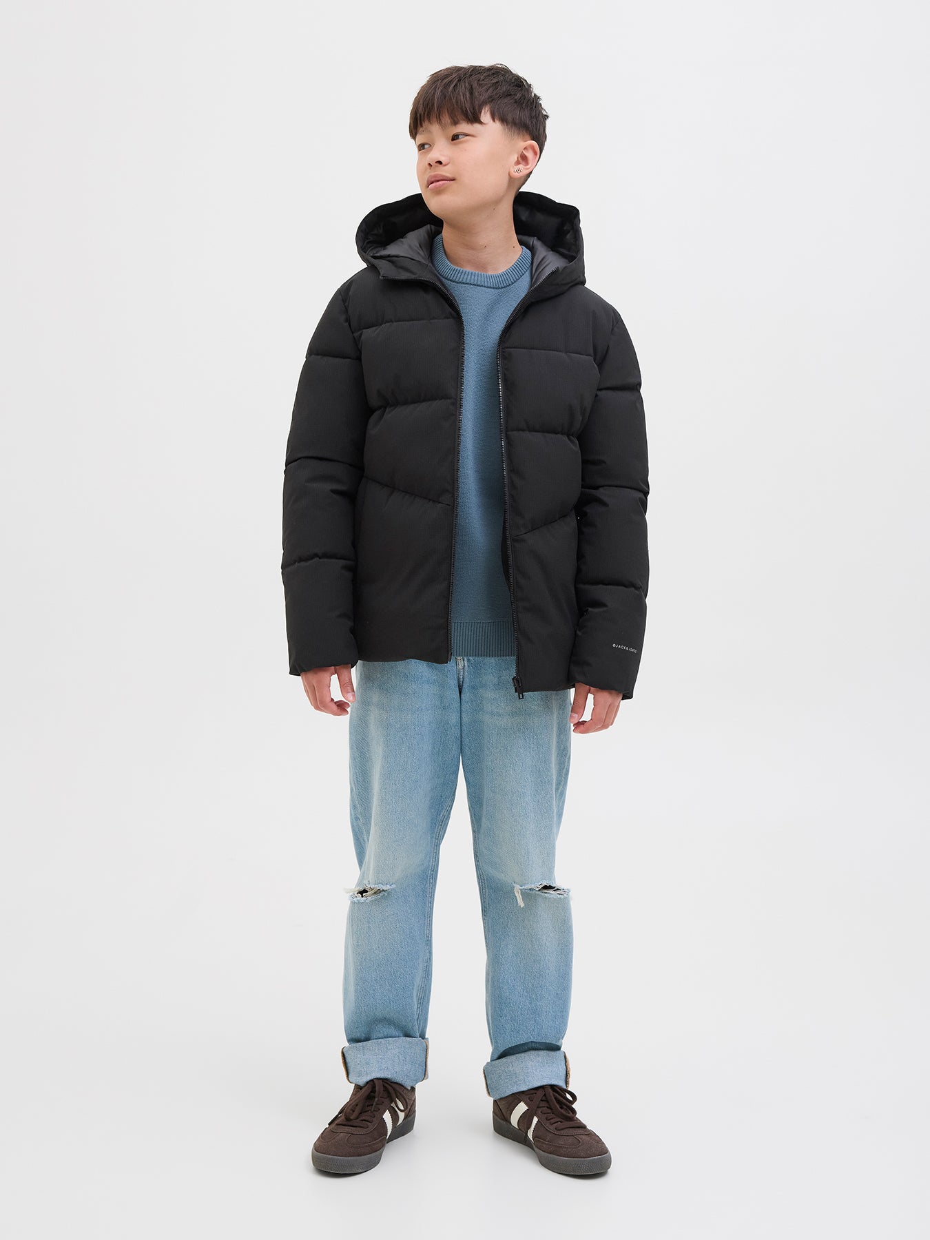 Global Puffer Jacket Black