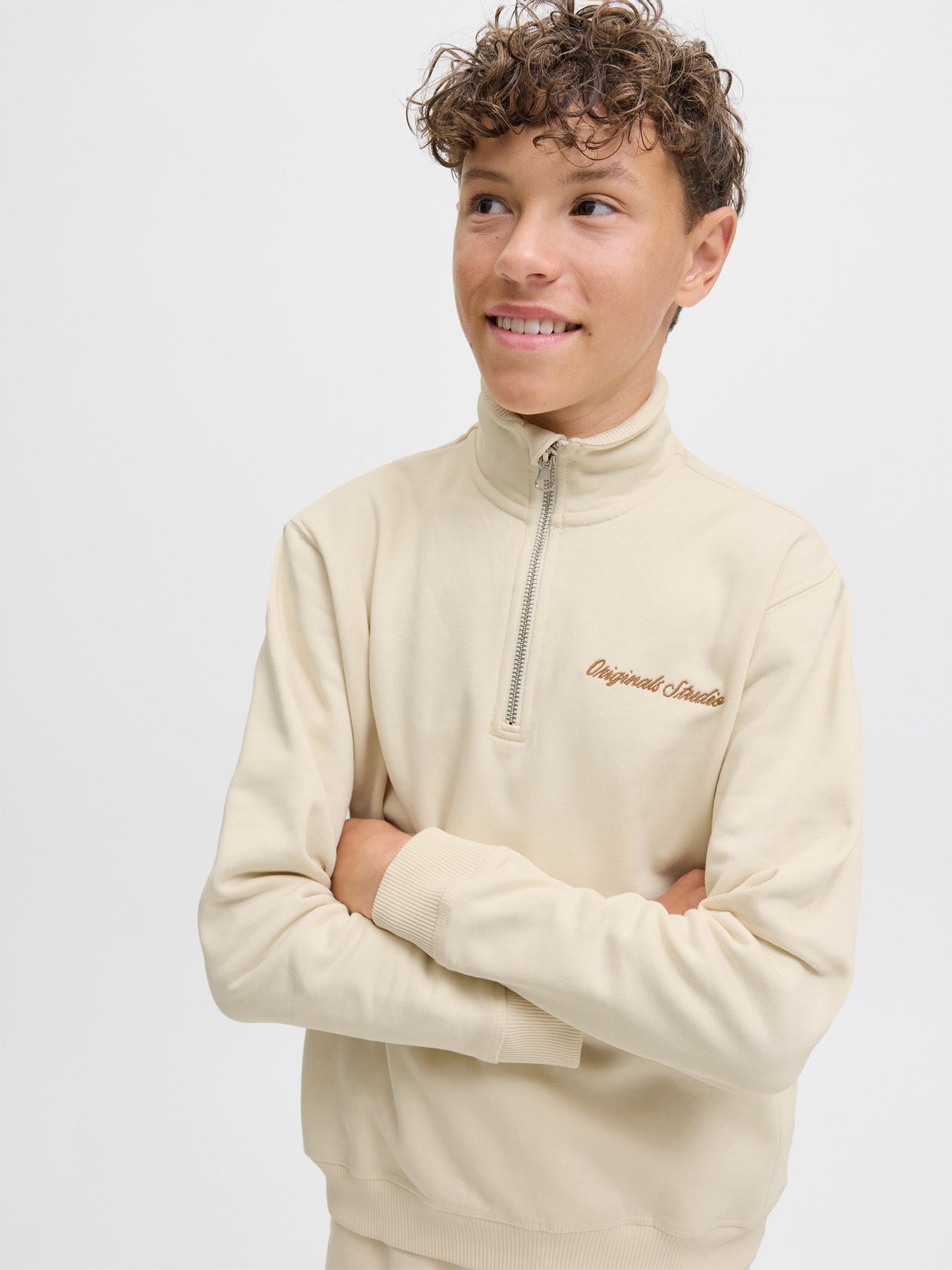 Norrebro High Neck Sweatshirt Ocean Cavern