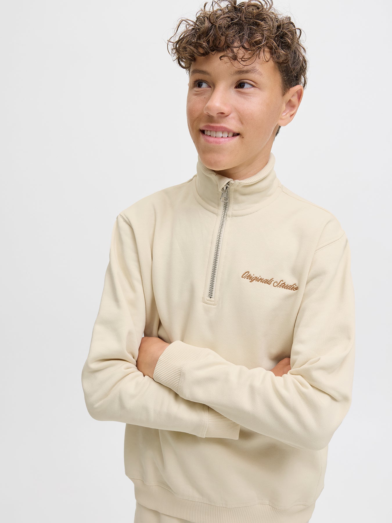 Norrebro High Neck Sweatshirt Ocean Cavern