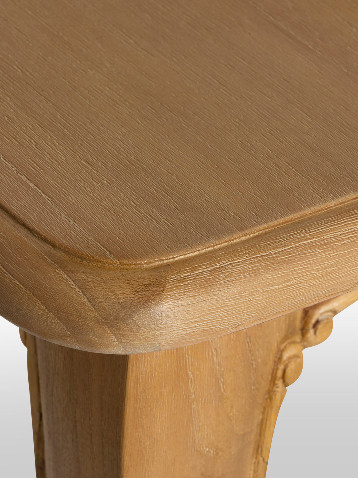 Loire Light Mindi Wood Extending Dining Table