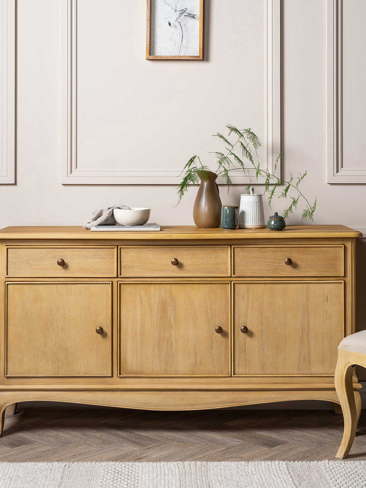 Loire Light Mindi Wood Sideboard