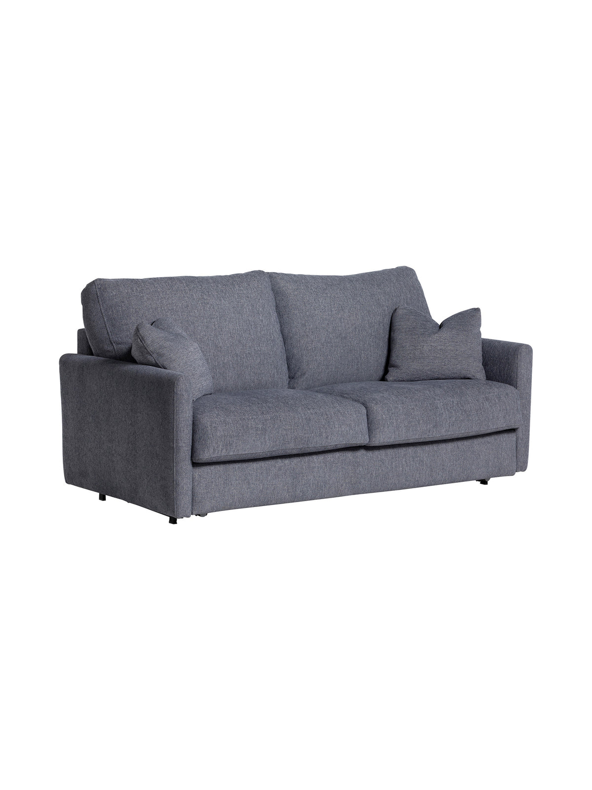 Paxton Grey Fabric 3 Seater Sofa Bed