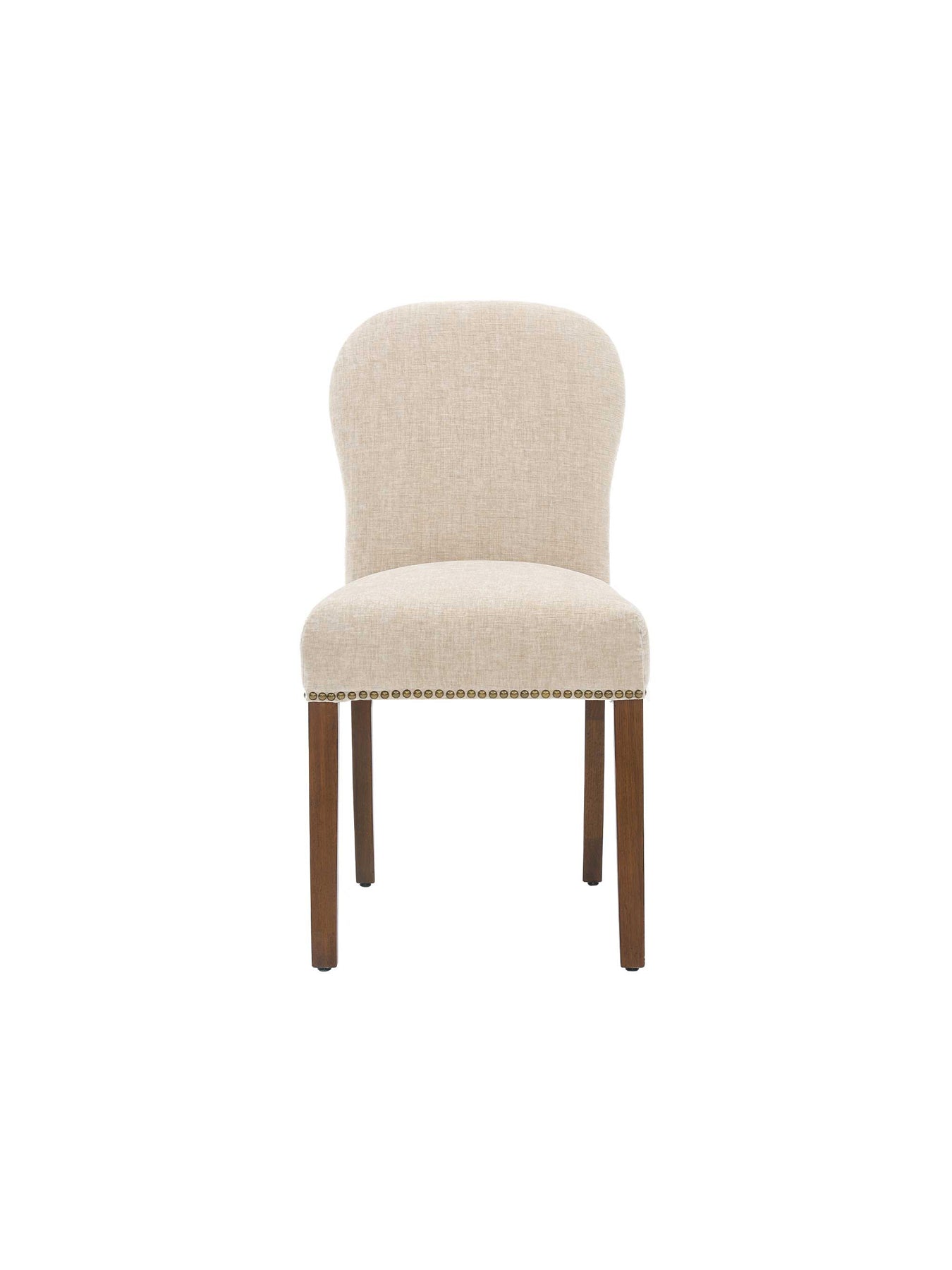 Gable Fabric Dining Chair Neutral