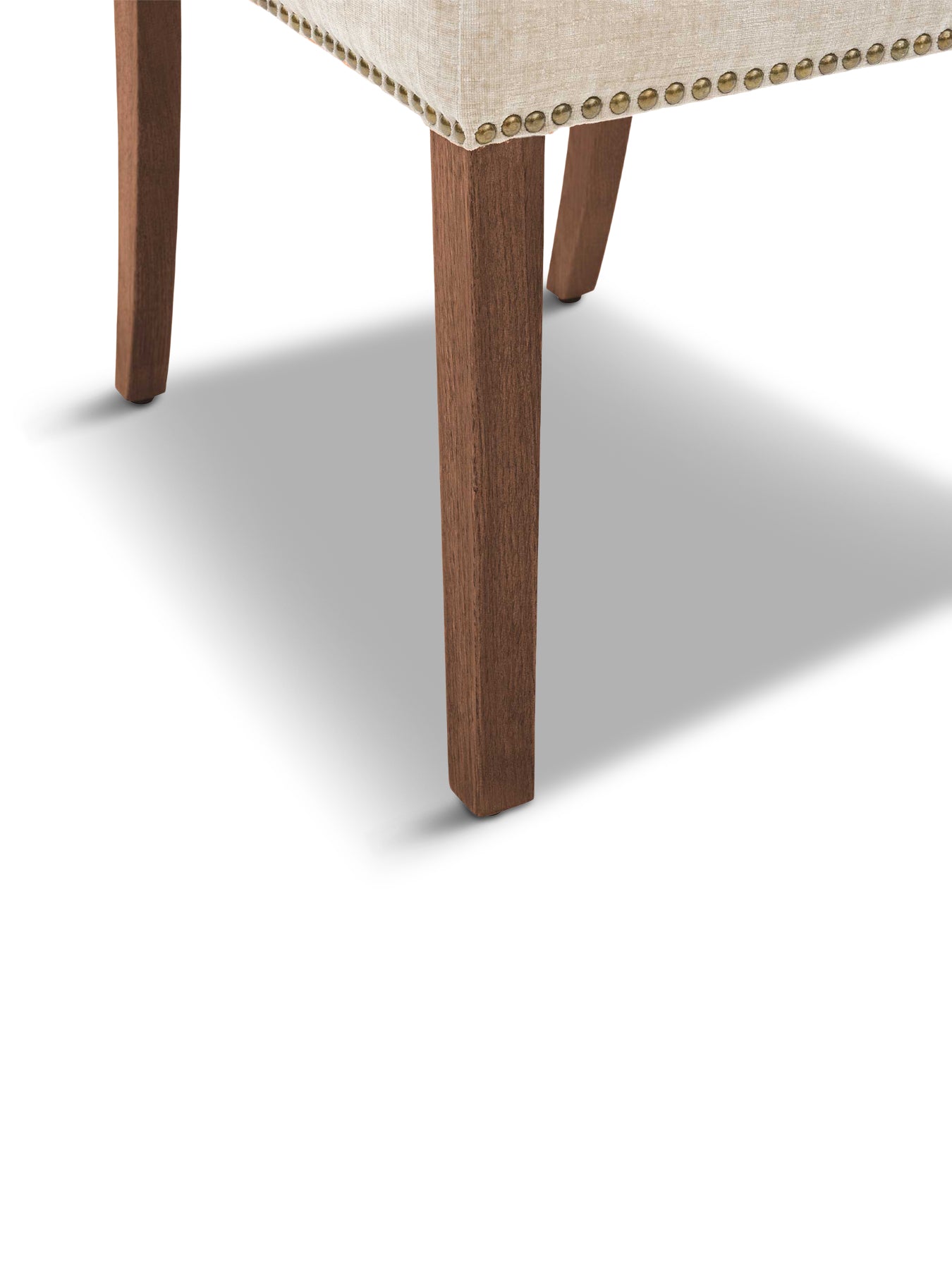 Gable Fabric Dining Chair Neutral