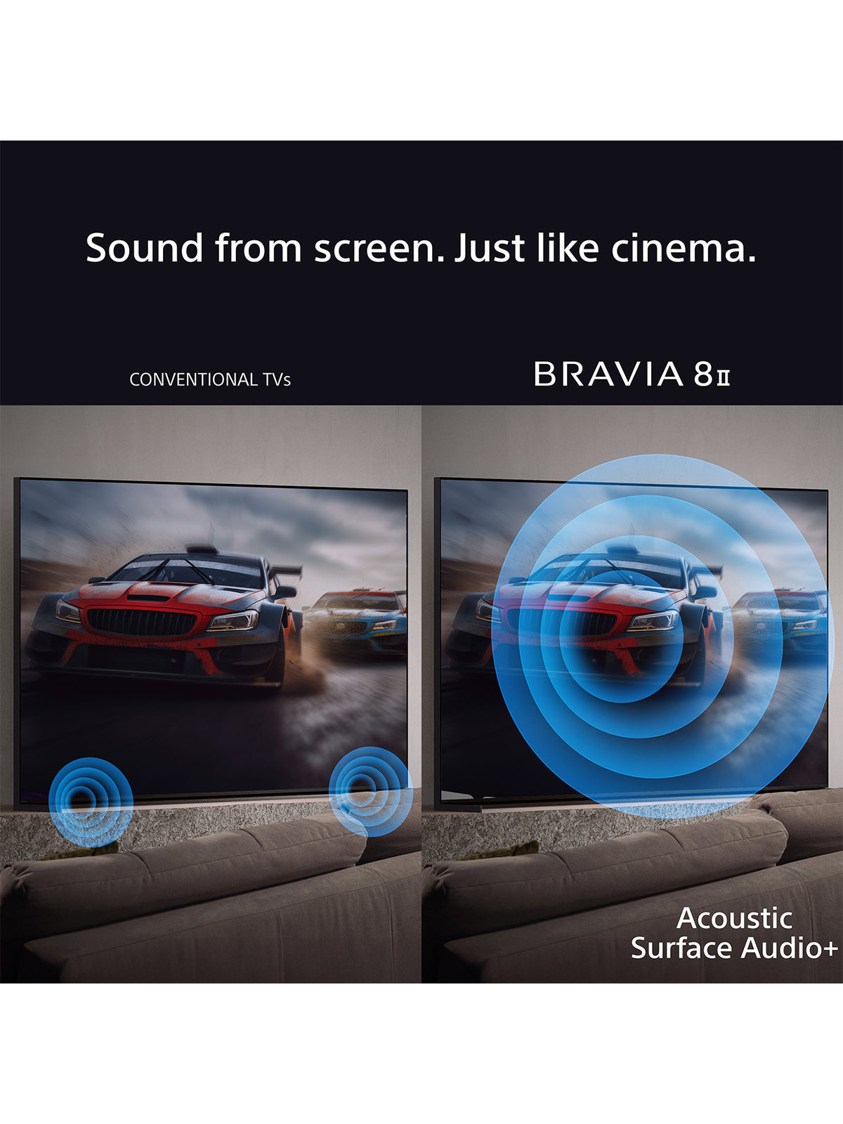 BRAVIA 8 II 55-Inch 4K QD-OLED HDR Smart TV 2025