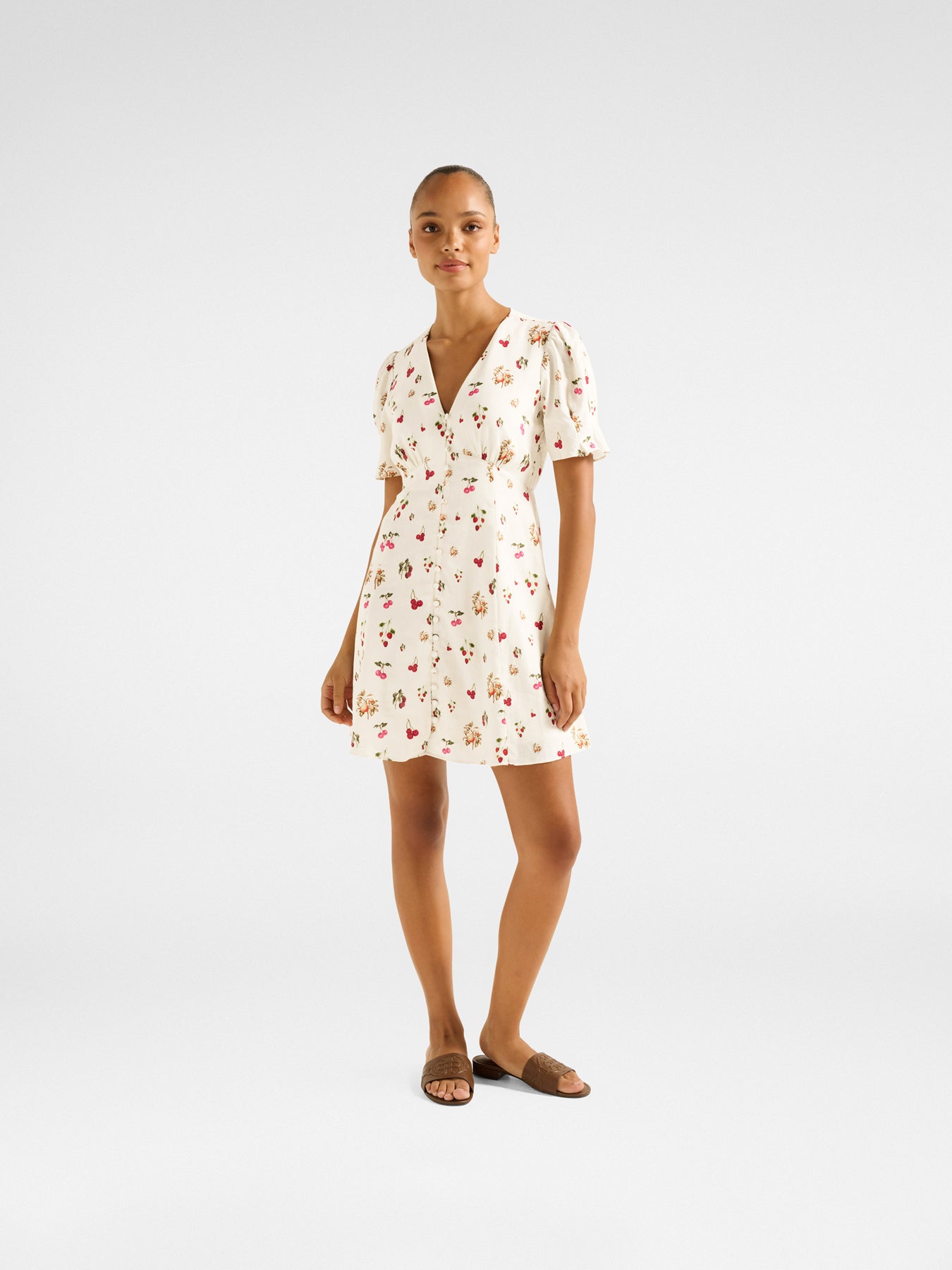 Berna Printed Mini Dress
