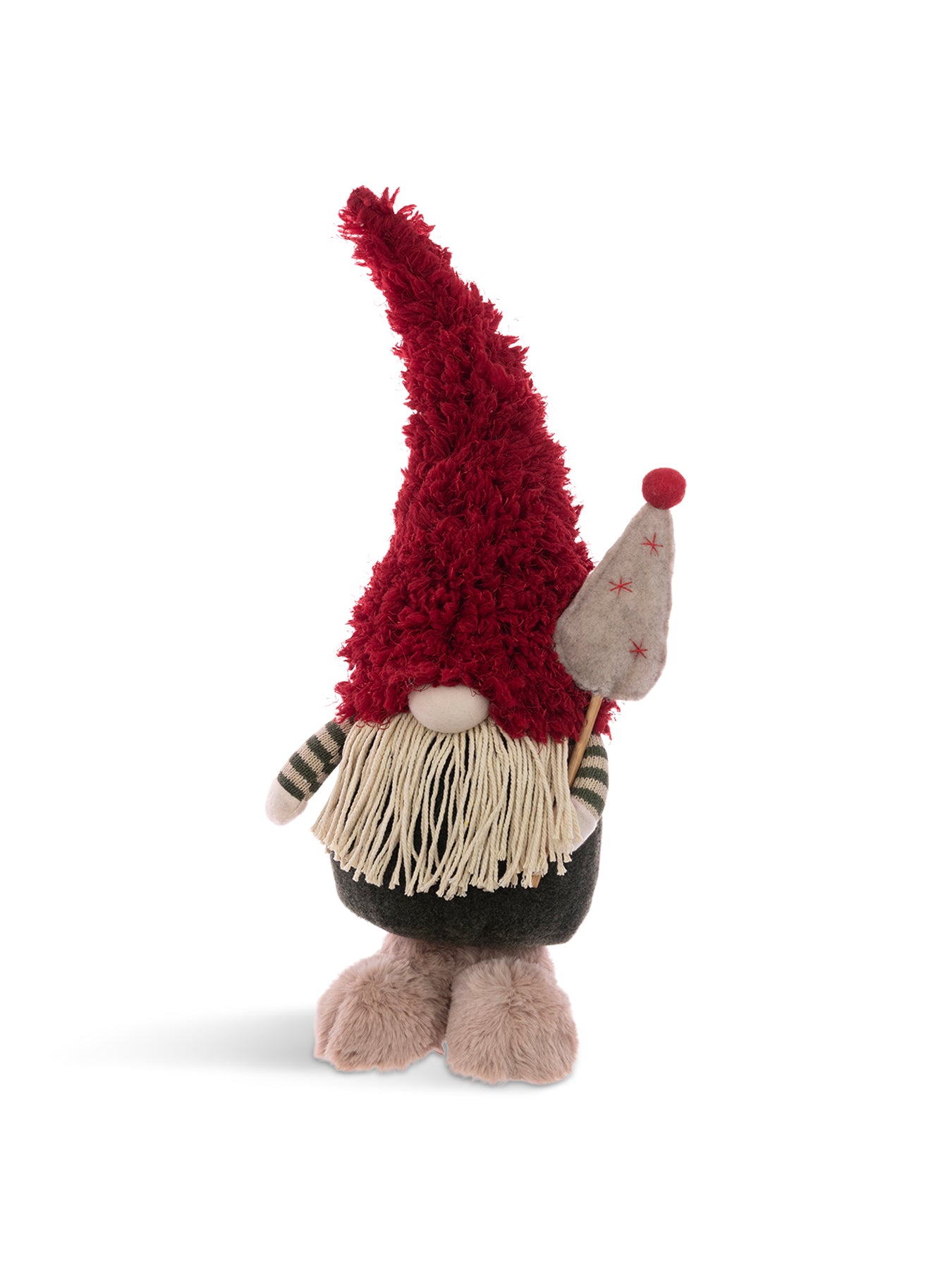 Gonk with Fluffy Hat and Christmas Tree 52cm