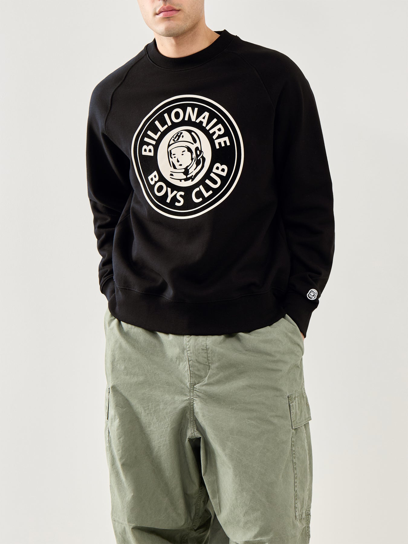 Emblem Crewneck Black